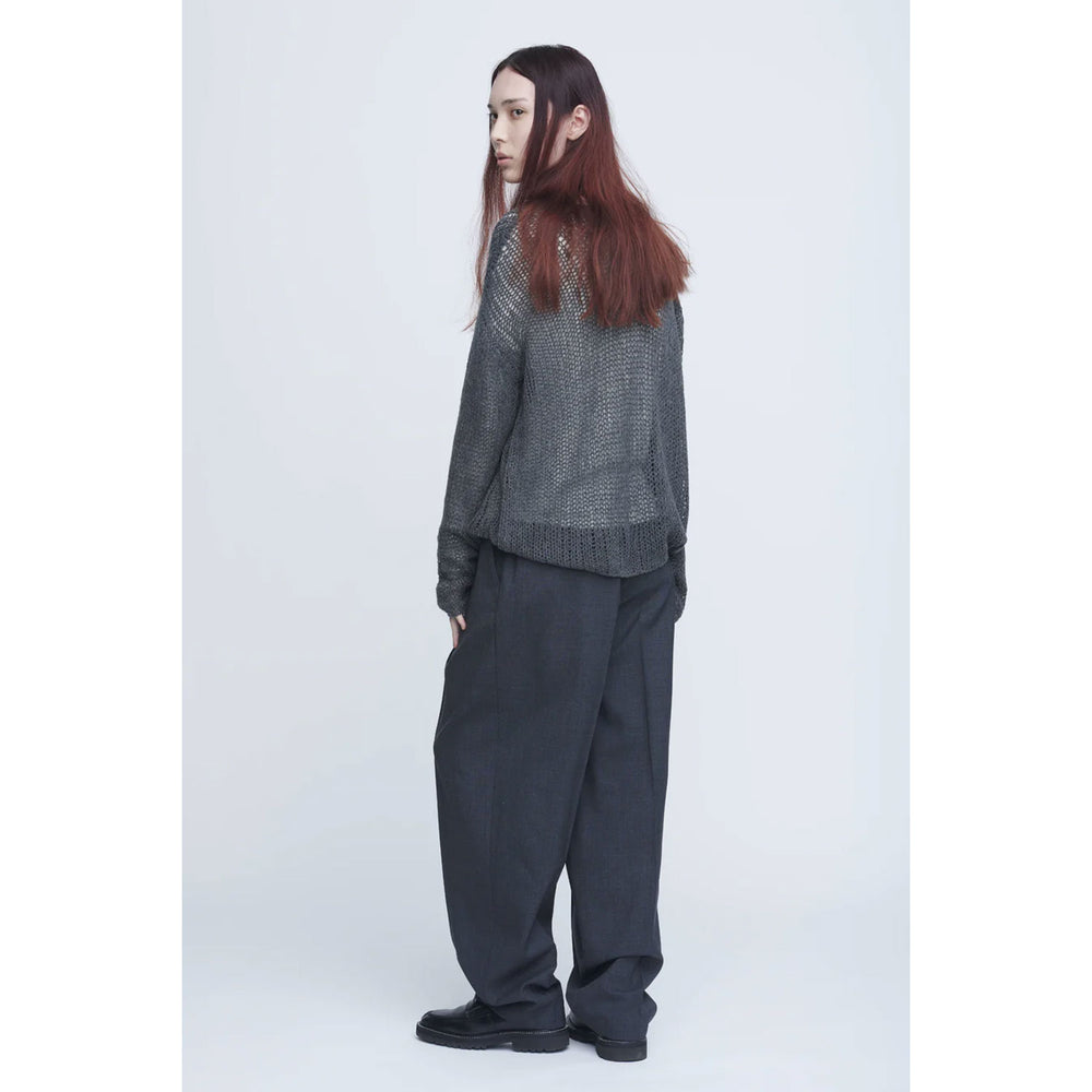 
                  
                    Wool Relax Pants -GREY-
                  
                