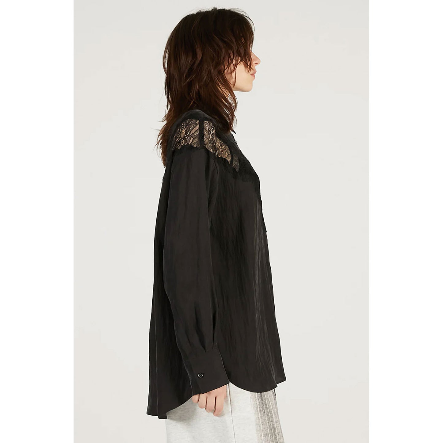 
                  
                    Lace Combination Shirts -MLTI-
                  
                