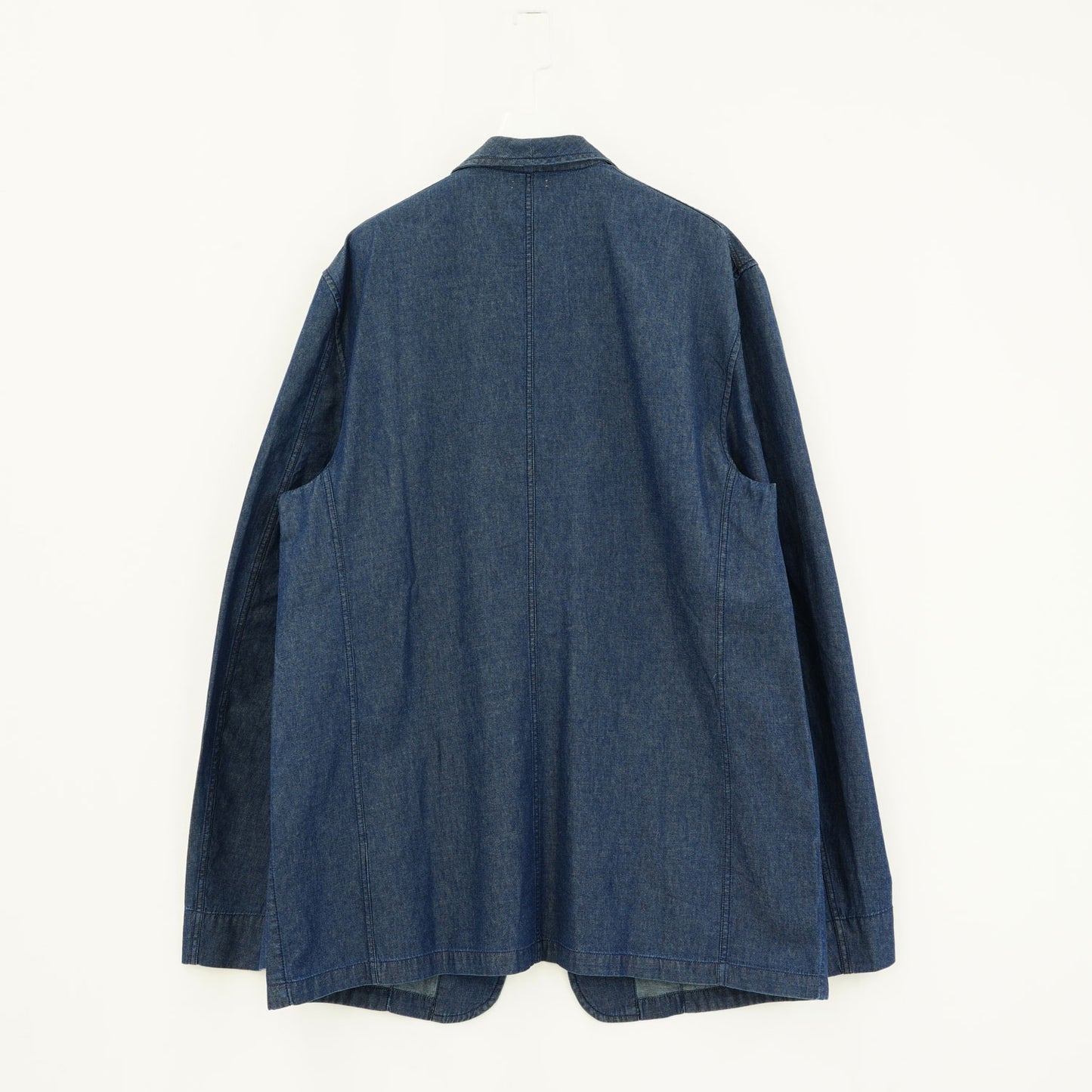 
                  
                    OVERSIZED AHAWL COLLAR JACKET -DENIM RIGID-
                  
                