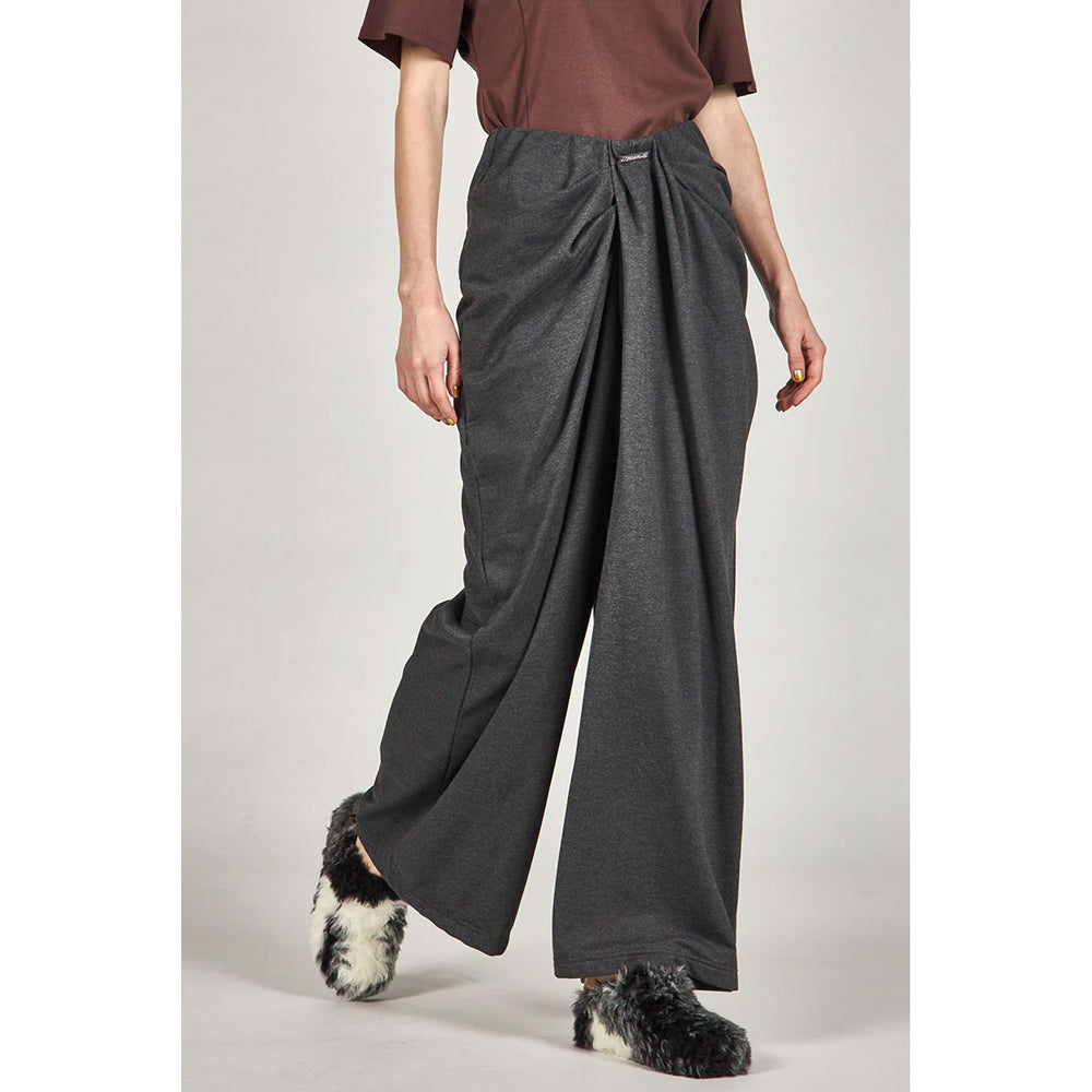 
                  
                    Drape Front Sweat Pants-C.GRY-
                  
                