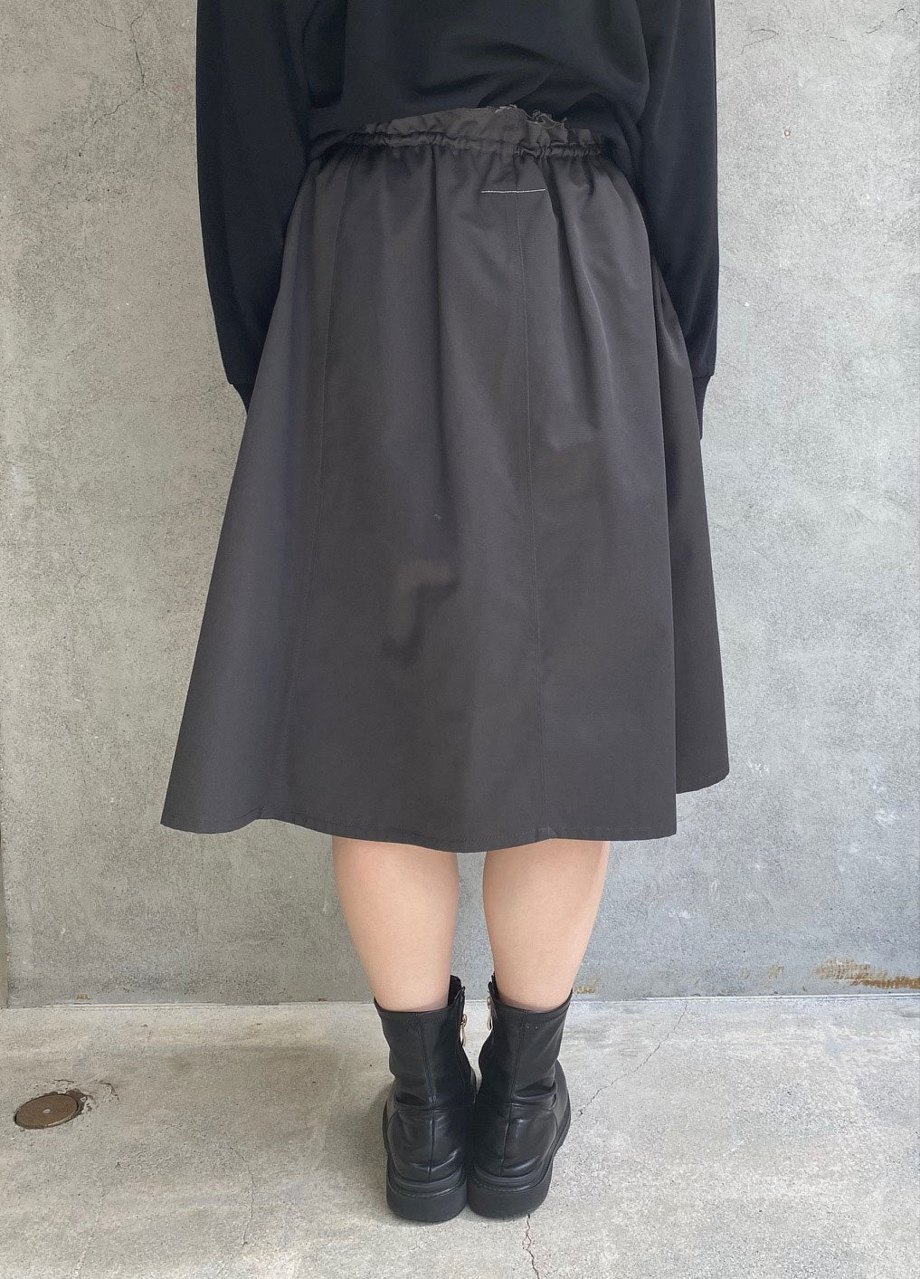 
                  
                    West Easy Skirt-Gray-
                  
                