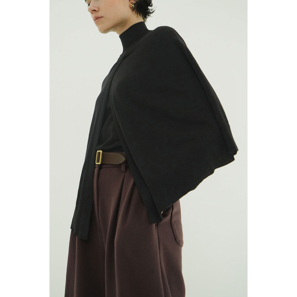 
                  
                    CAPE SET KNIT TOPS -BLACK-
                  
                