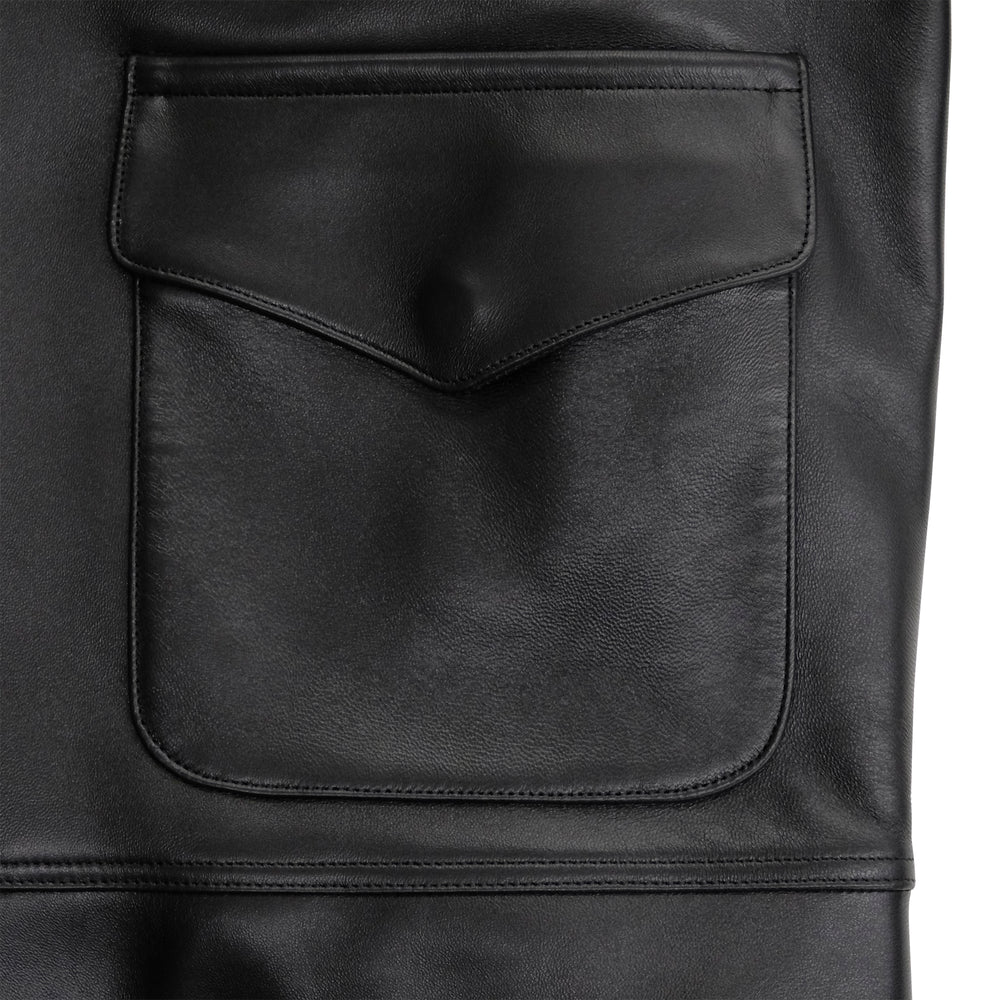 LEATHER TYPE A-2 FLIGHT JACKET – OBLIGE