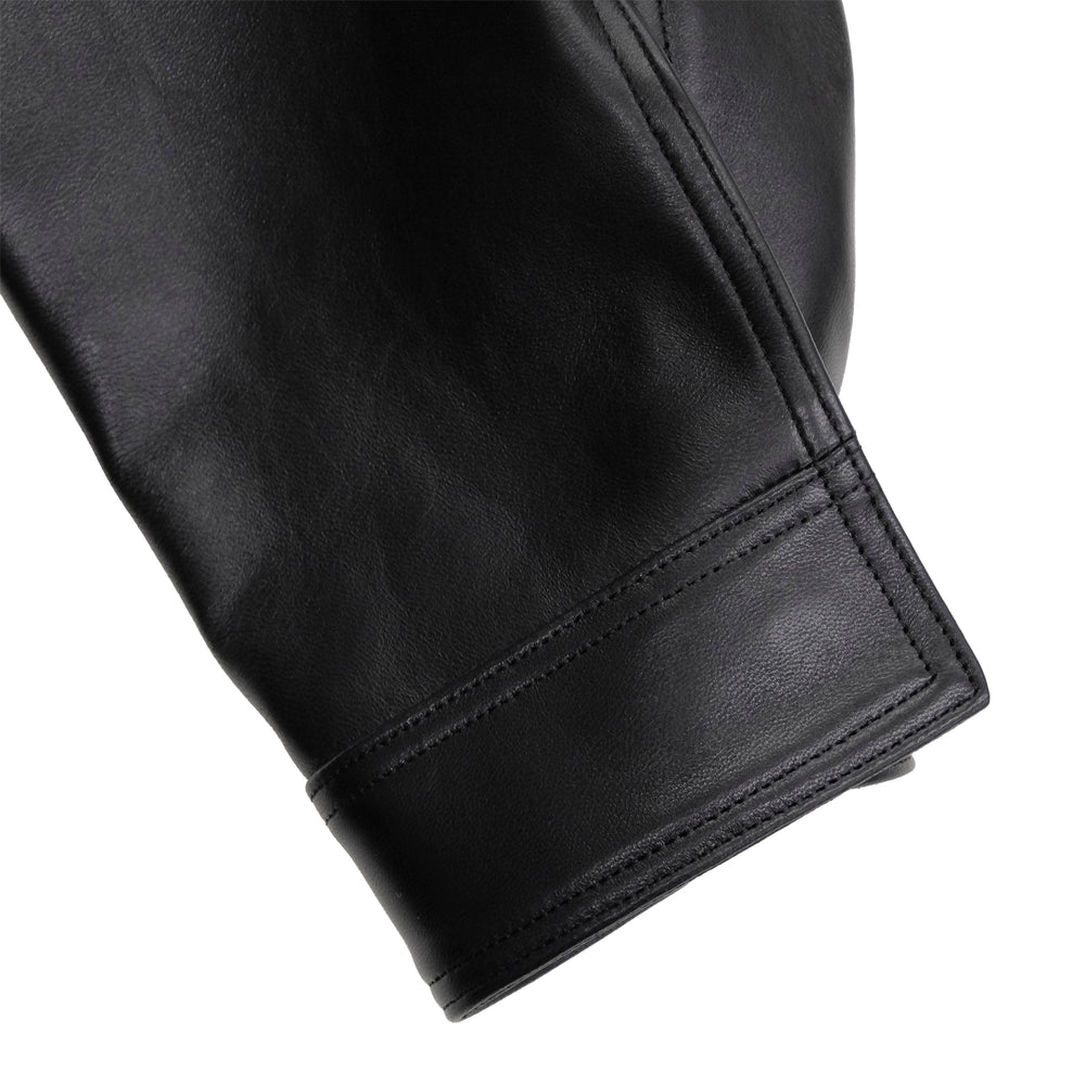 LEATHER TYPE A-2 FLIGHT JACKET – OBLIGE