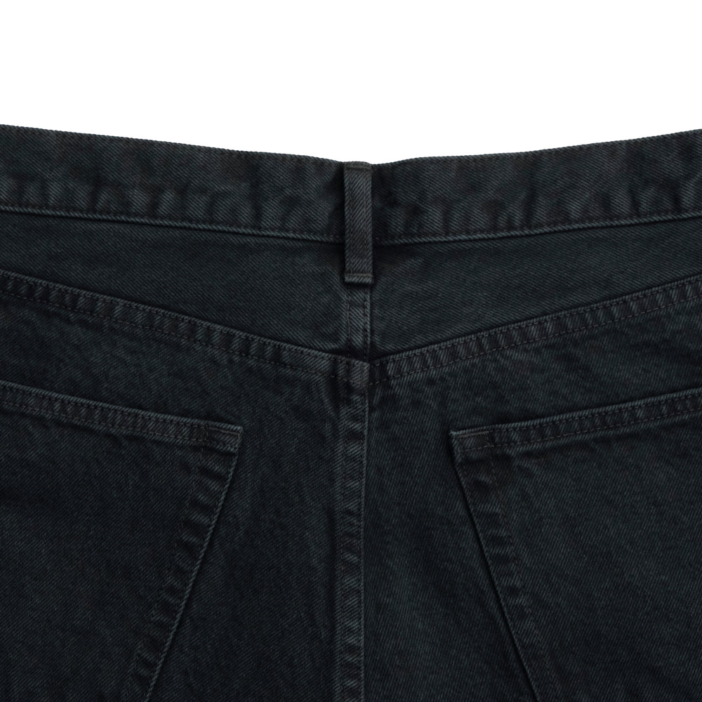
                  
                    BLACK WASHED WIDE DENIM PANTS
                  
                