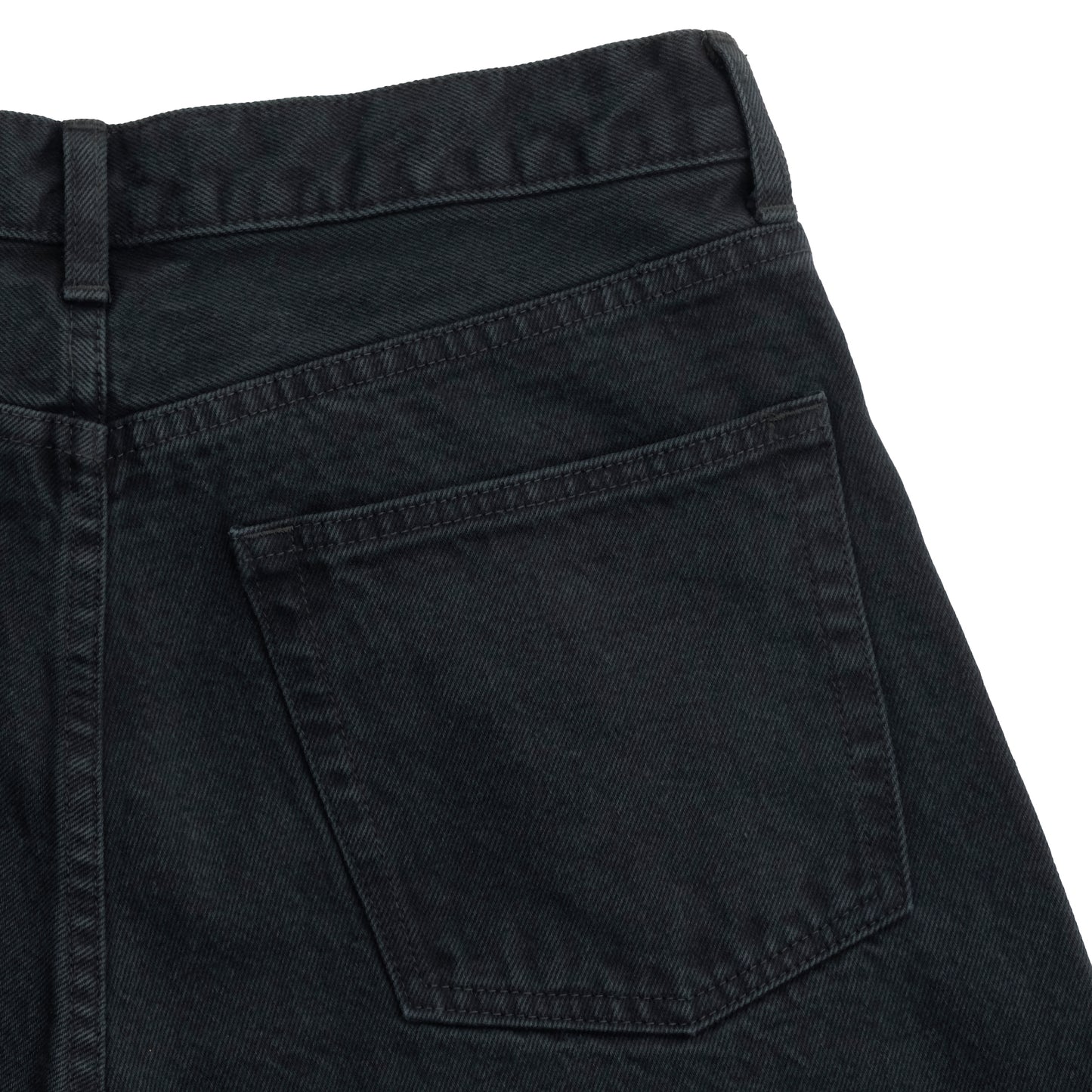 
                  
                    BLACK WASHED WIDE DENIM PANTS
                  
                