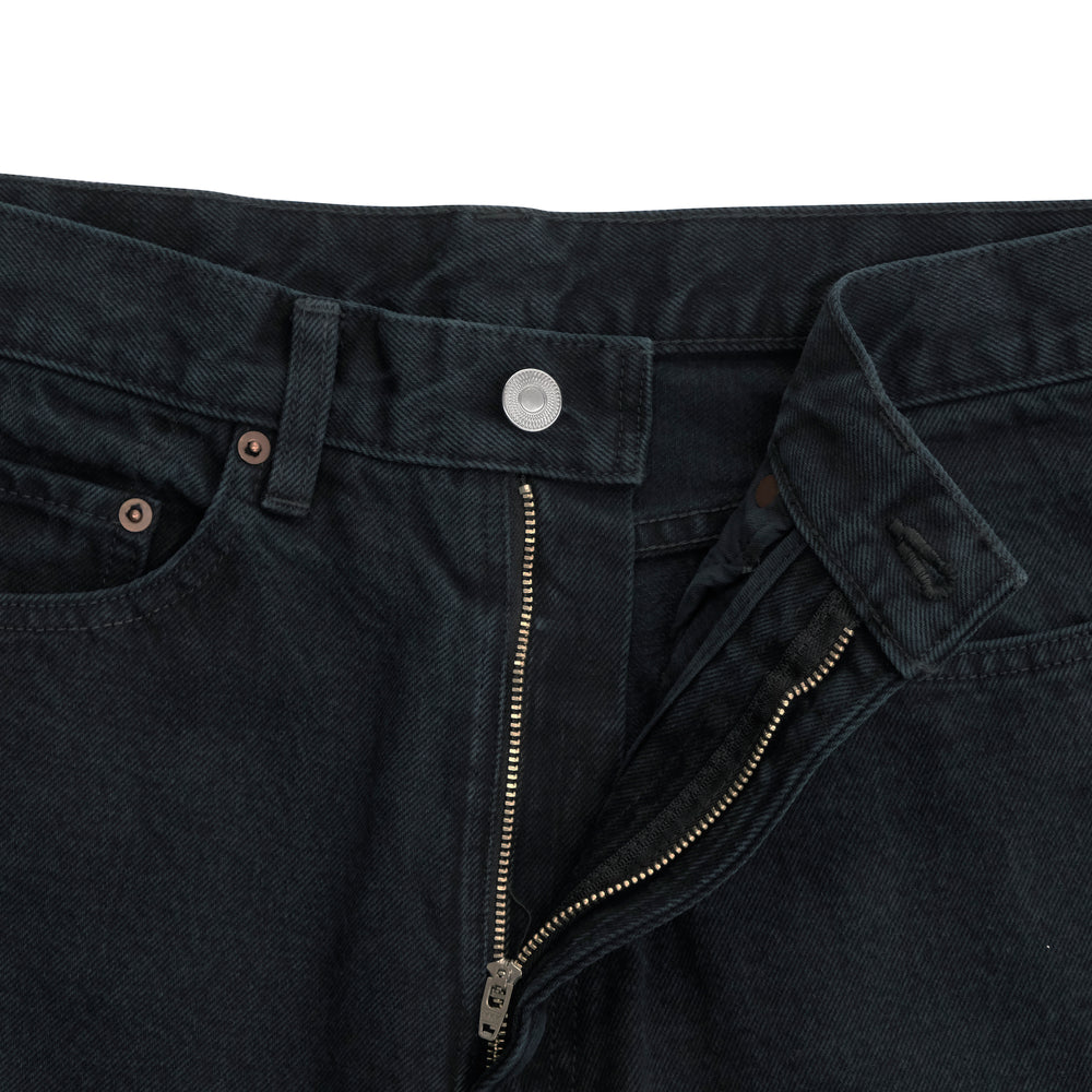 BLACK WASHED WIDE DENIM PANTS – OBLIGE BLACK WASHED WIDE DENIM PANTS – OBLIGE