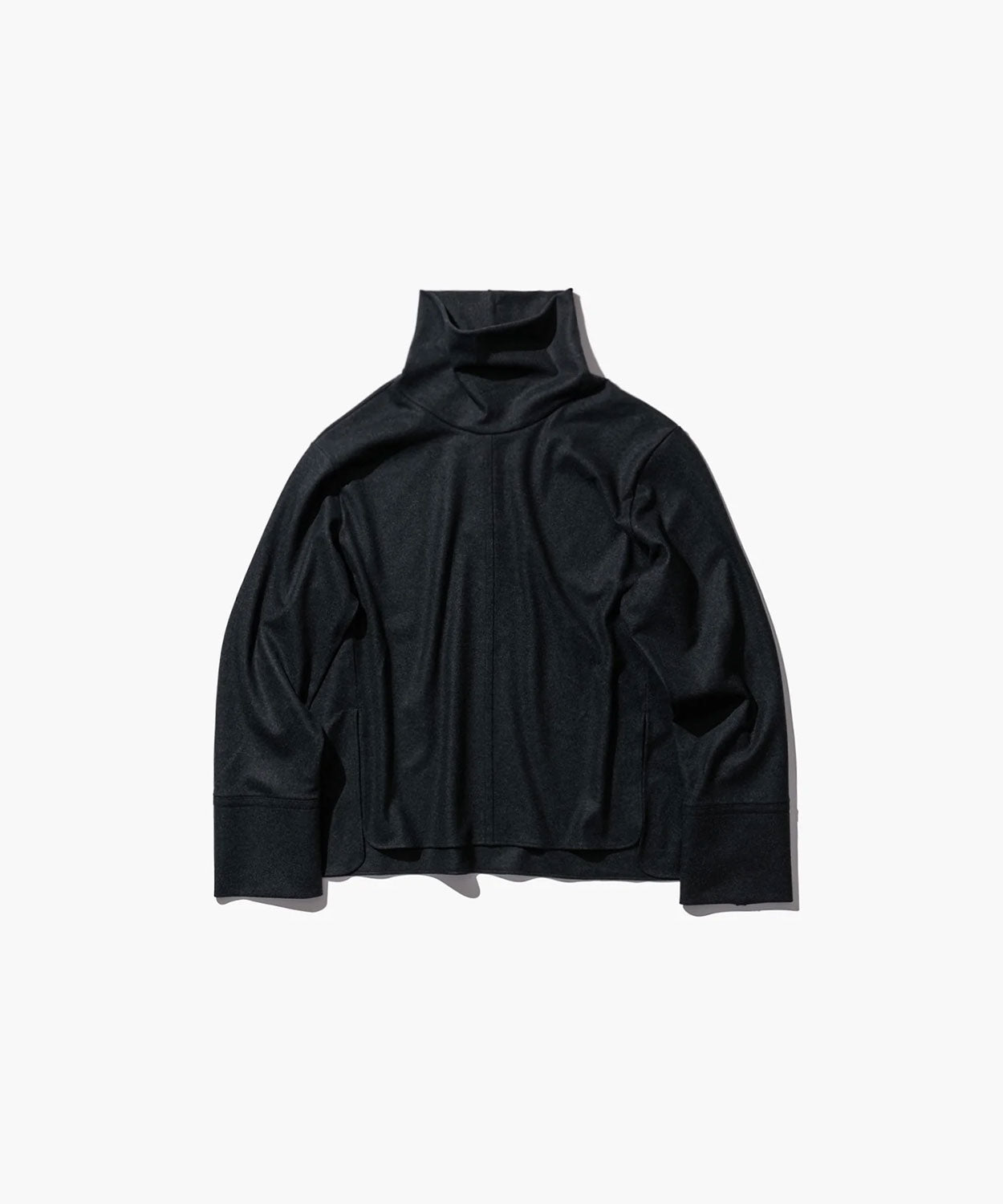 
                  
                    MERINO COLLEGE JERSEY STAND COLLAR PULLOVER
                  
                