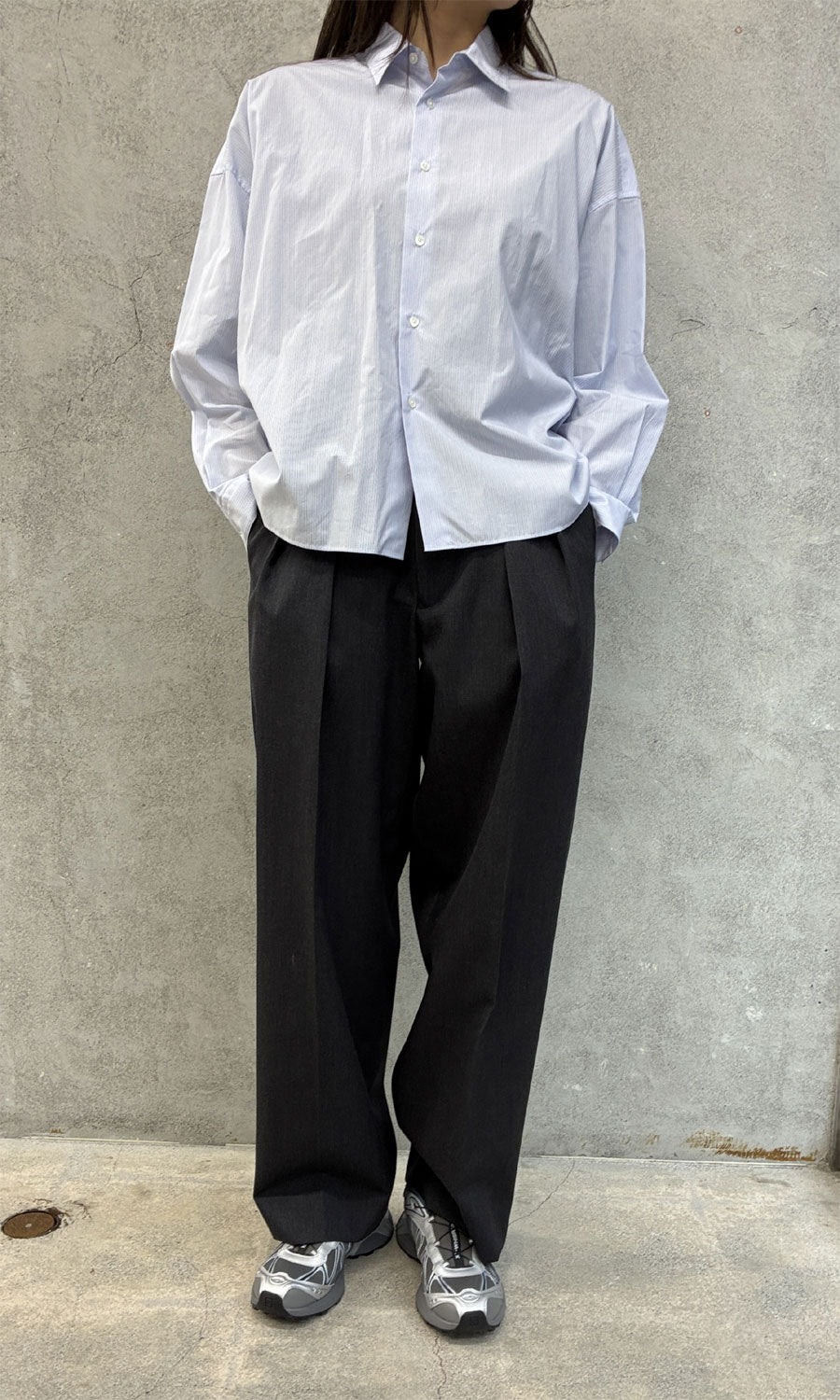 
                  
                    GIZA COMPACT STRIPE | OVERSIZED SHIRT
                  
                