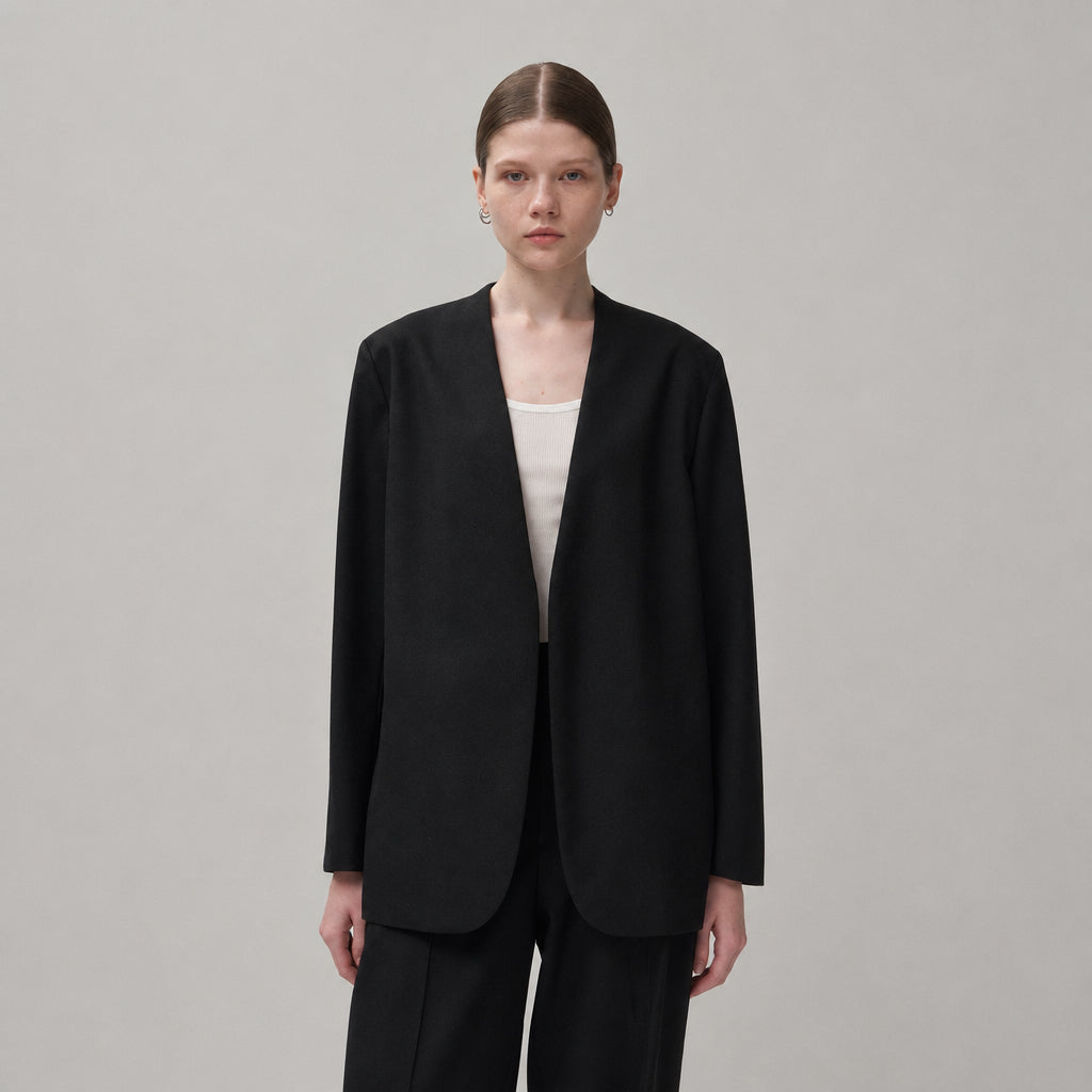 
                  
                    WOOL TROPICAL | NOCOLLER JACKET
                  
                