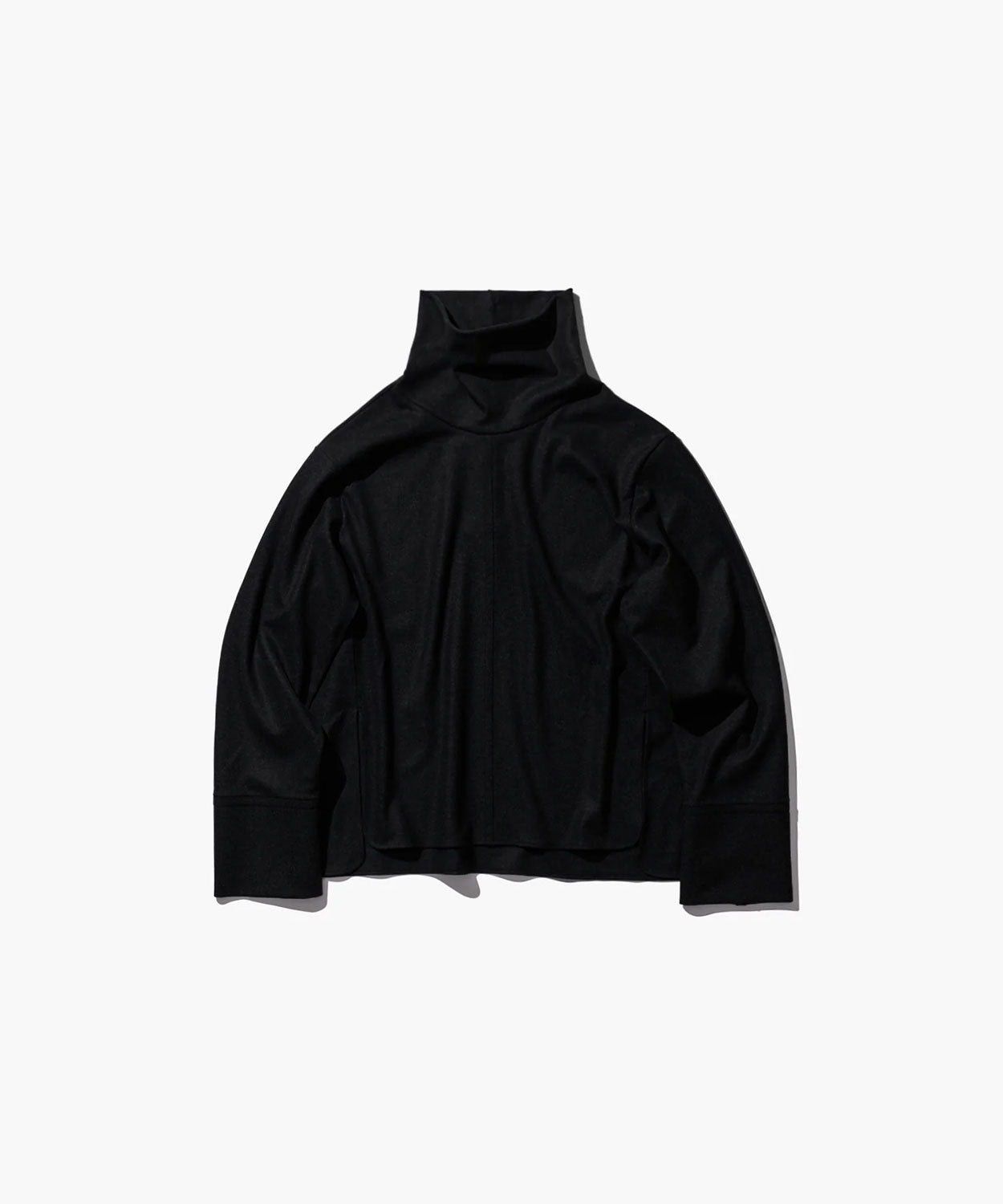 
                  
                    MERINO COLLEGE JERSEY STAND COLLAR PULLOVER
                  
                
