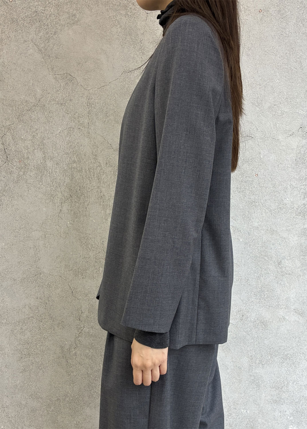 
                  
                    WOOL TROPICAL | NOCOLLER JACKET
                  
                