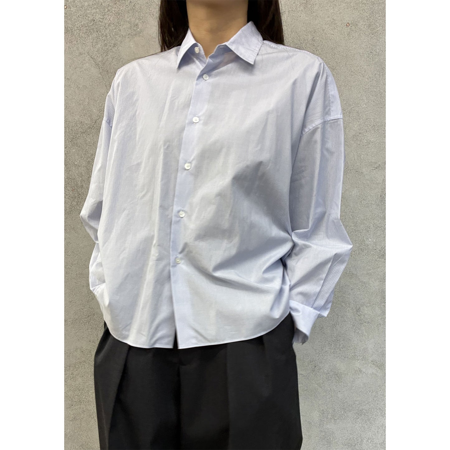 
                  
                    GIZA COMPACT STRIPE | OVERSIZED SHIRT
                  
                