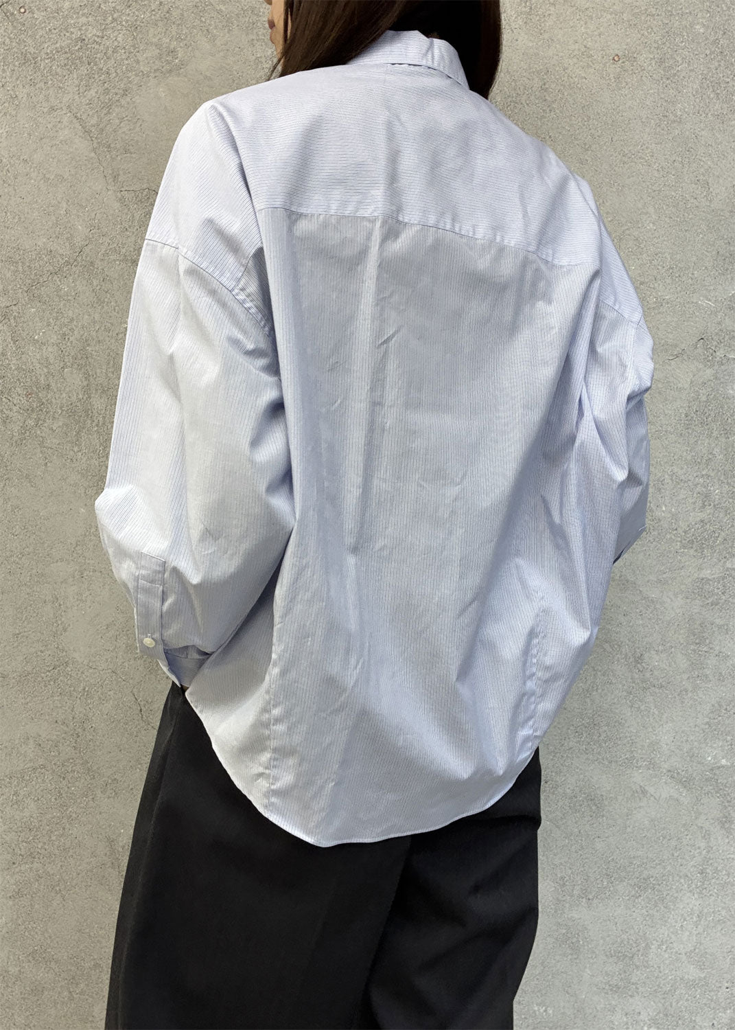 
                  
                    GIZA COMPACT STRIPE | OVERSIZED SHIRT
                  
                