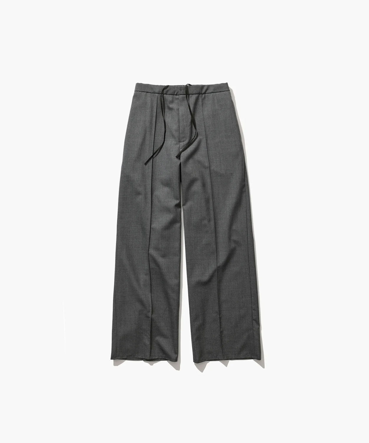 
                  
                    WOOL TROPICAL | PIN TUCK EASY PANTS
                  
                