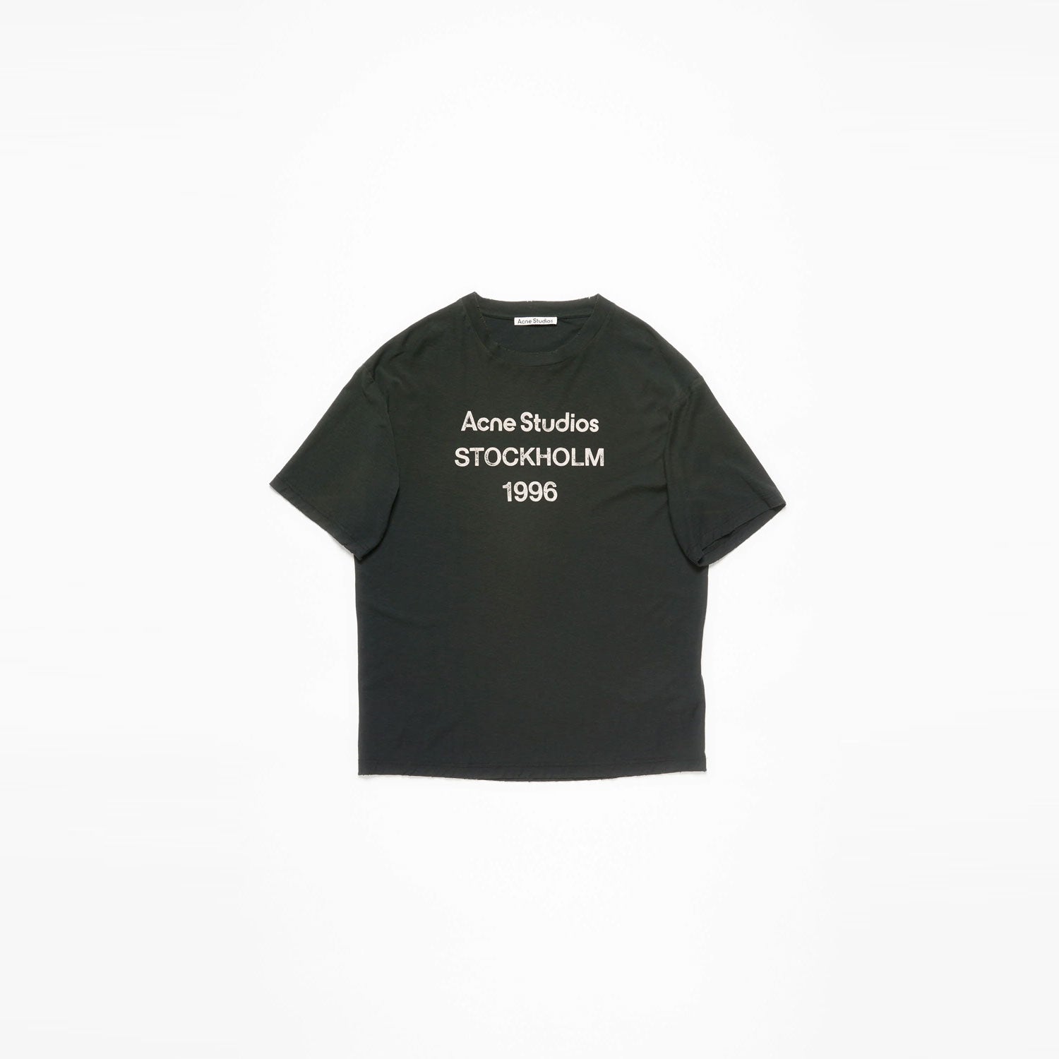 ロゴTシャツ - リラックスフィット-FADED BLACK- – OBLIGE