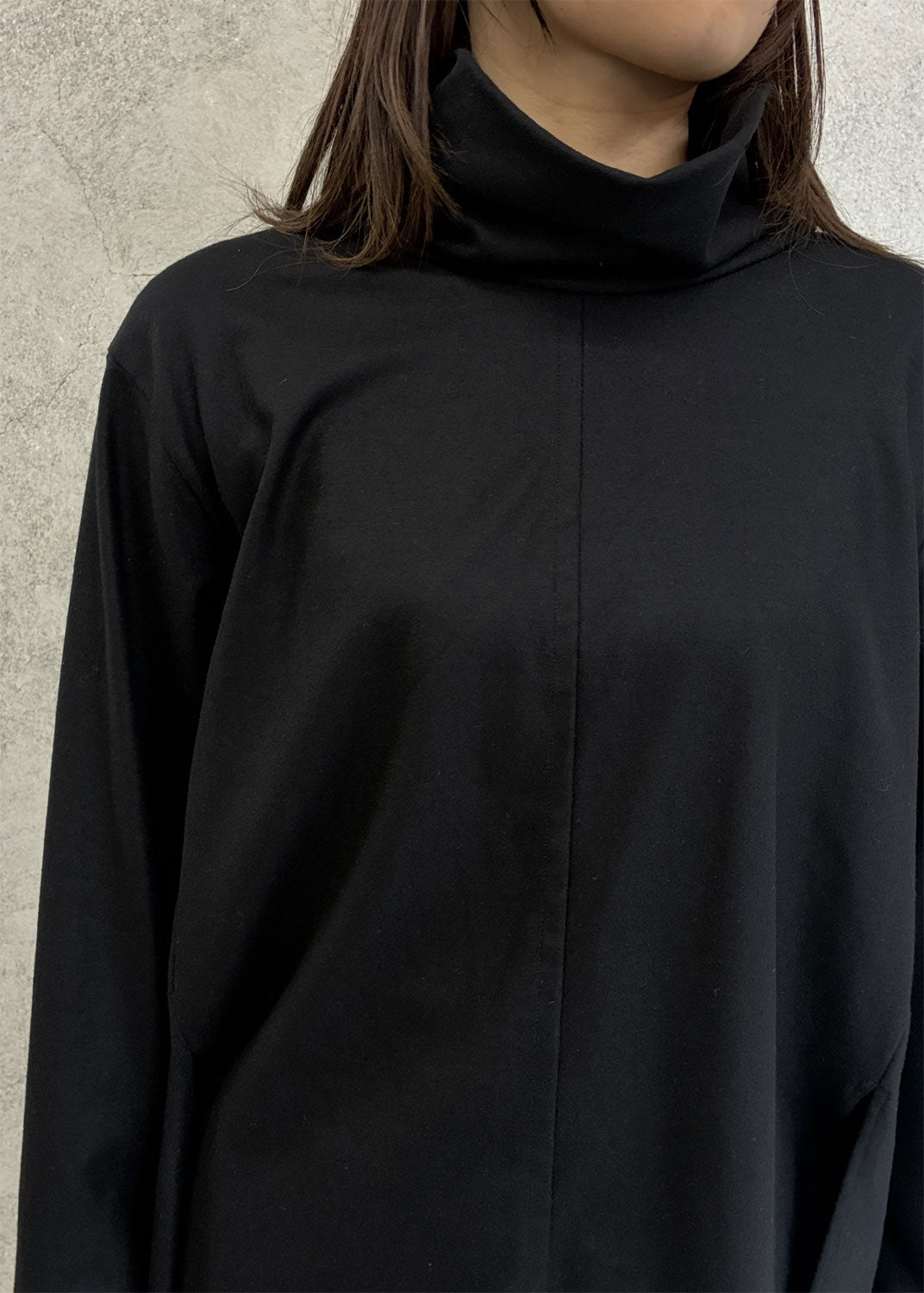 
                  
                    MERINO COLLEGE JERSEY STAND COLLAR PULLOVER
                  
                
