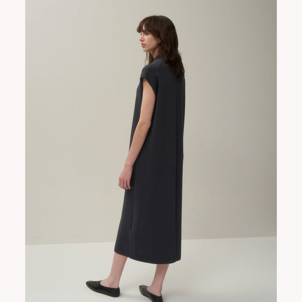 
                  
                    50/2 NATURAL DYED ORGANIC | POLO DRESS-CHARCOAL GRAY-
                  
                