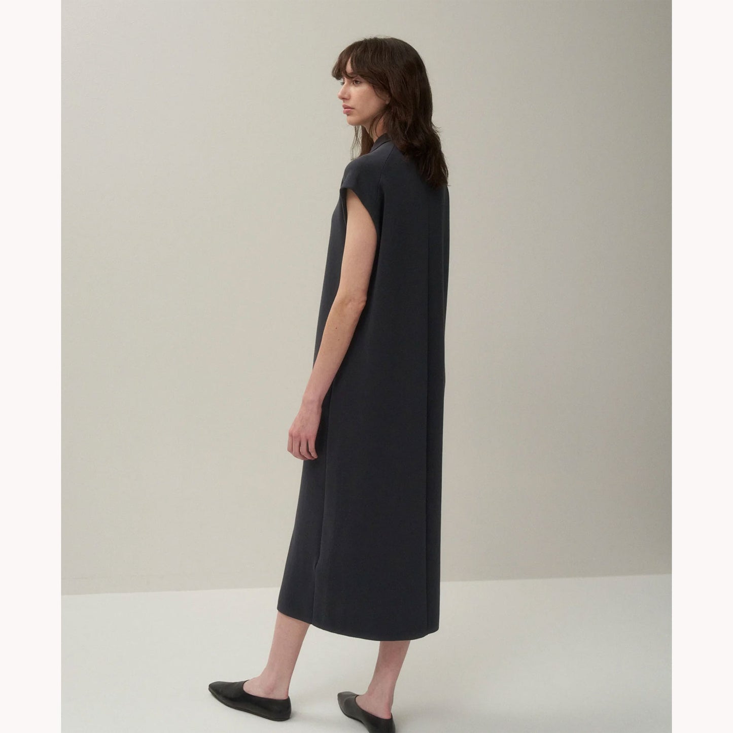
                  
                    50/2 NATURAL DYED ORGANIC | POLO DRESS-CHARCOAL GRAY-
                  
                