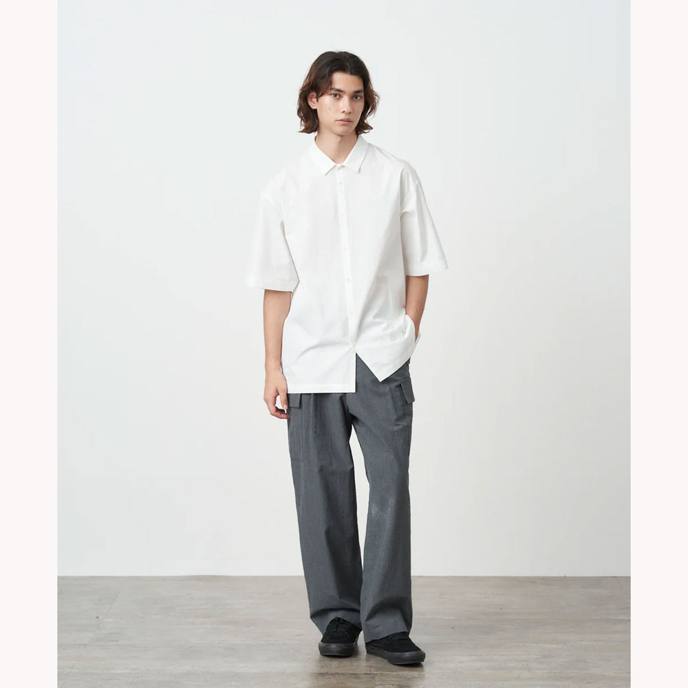 SUVIN BROAD | SHORT SLEEVE SHIRT-WHITE- – OBLIGE