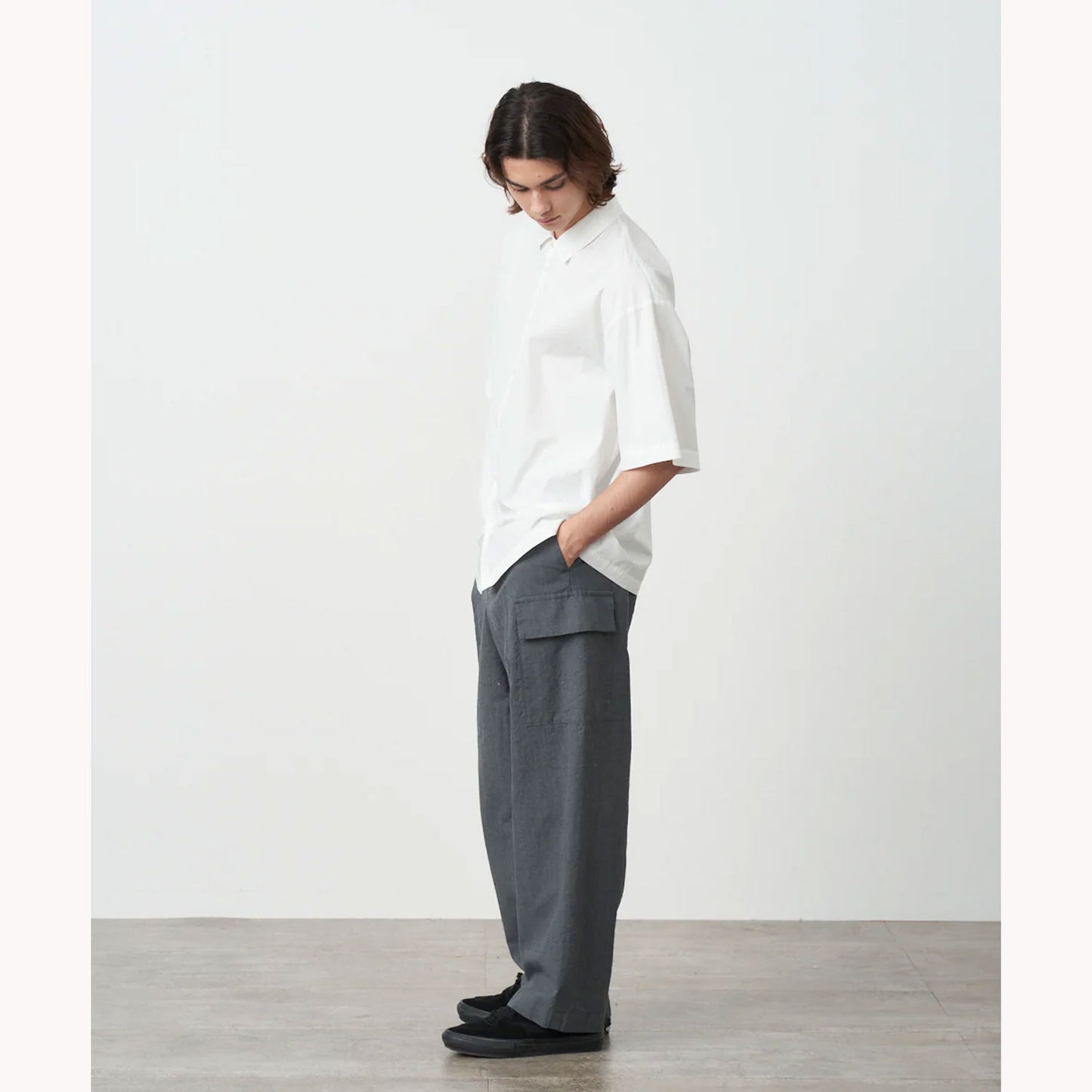 
                  
                    SUVIN BROAD | SHORT SLEEVE SHIRT-WHITE-
                  
                