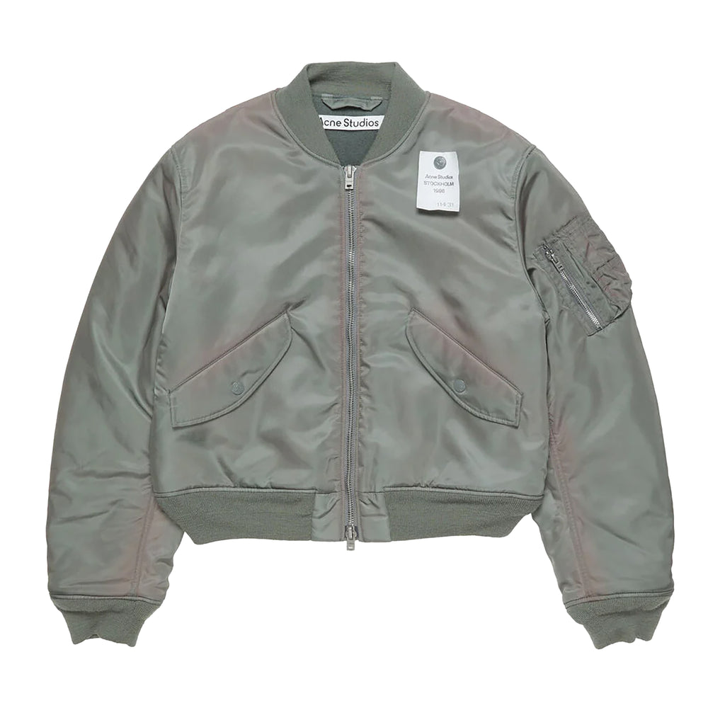 WASHED BOMBER JACKET – OBLIGE
