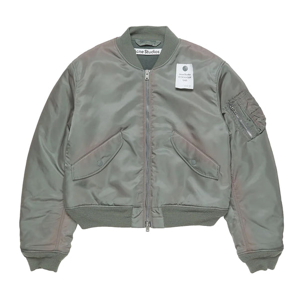 WASHED BOMBER JACKET – OBLIGE