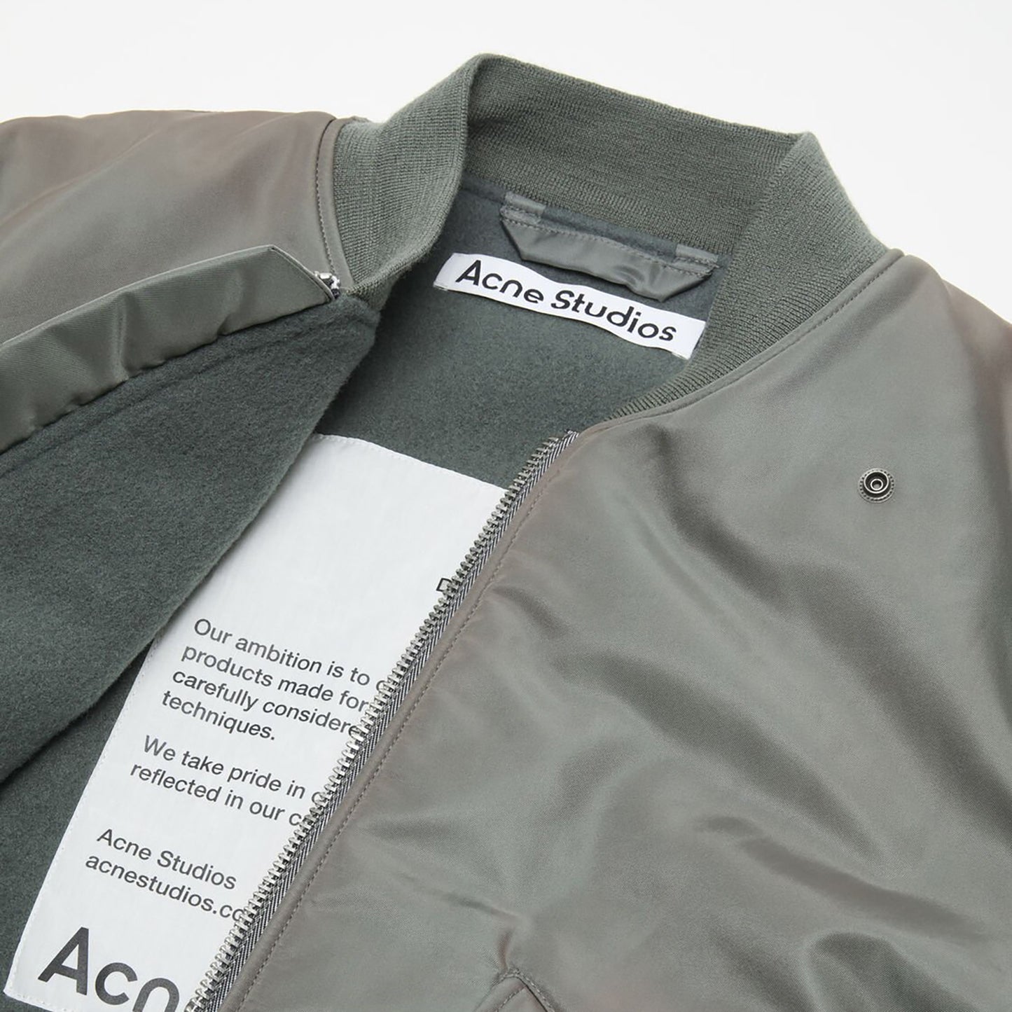 
                  
                    WASHED BOMBER JACKET
                  
                