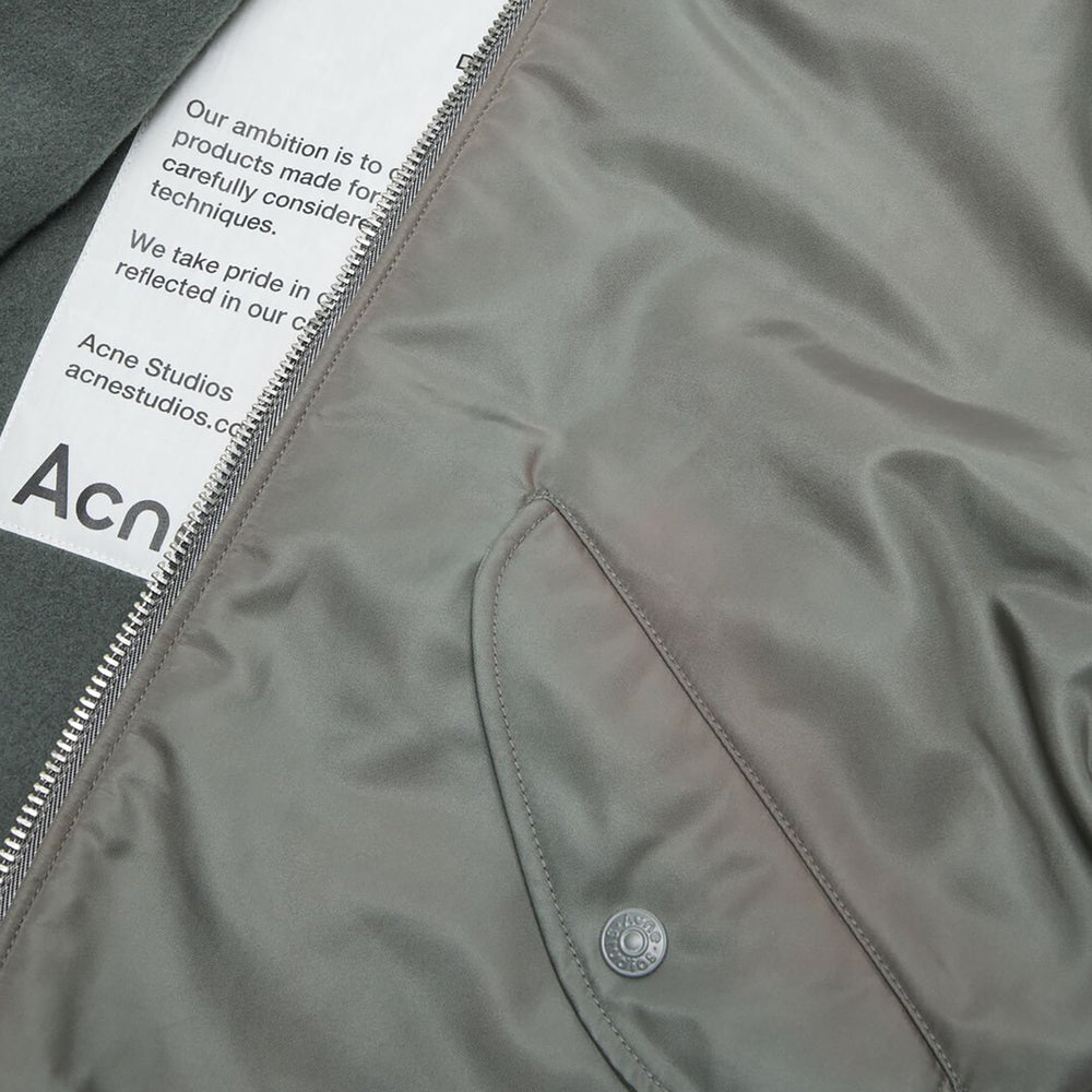 WASHED BOMBER JACKET – OBLIGE