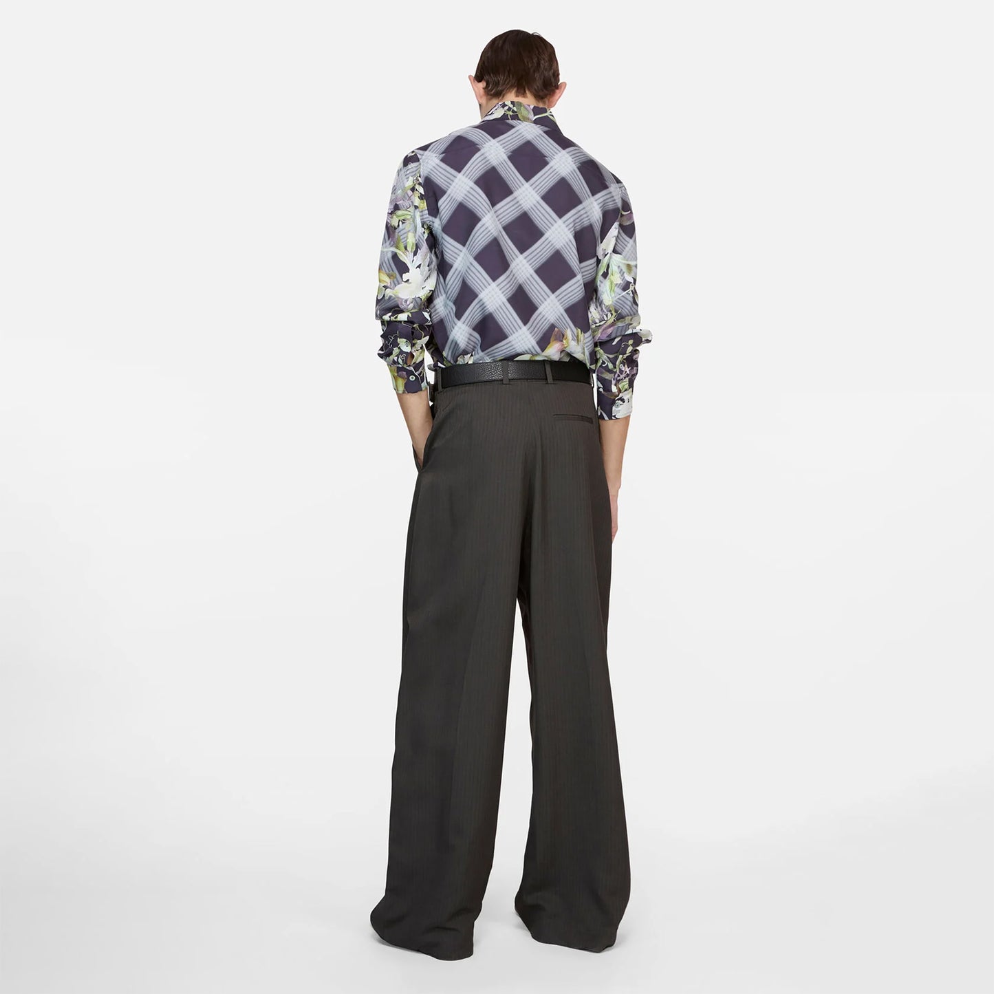
                  
                    TAILORED HERRINGBONE TROUSERS
                  
                