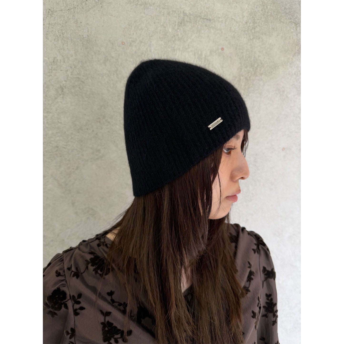 
                  
                    FOX-BLEND RIB KNIT BEANIE
                  
                
