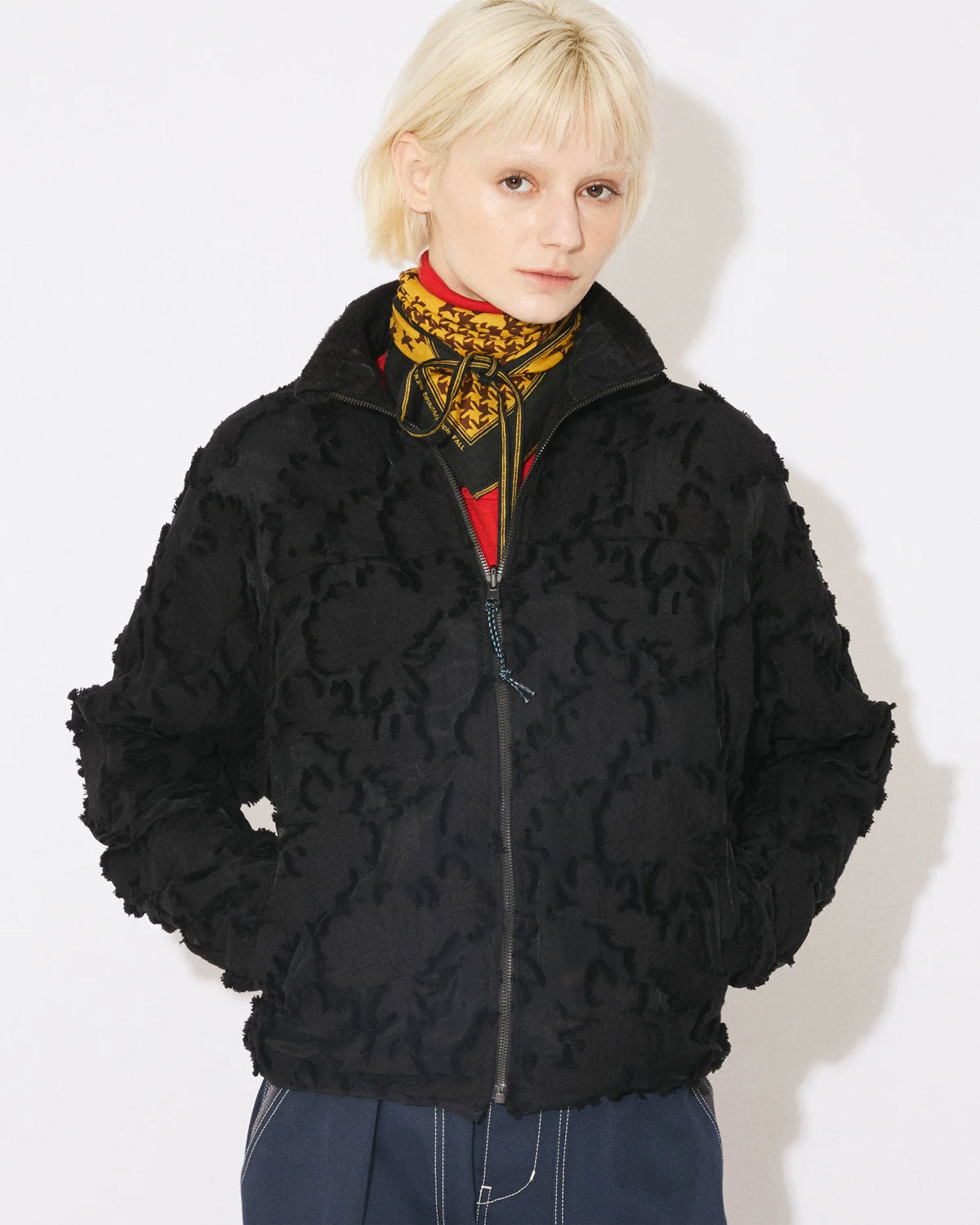 
                  
                    aloha jacquard×octa reversible blouson
                  
                