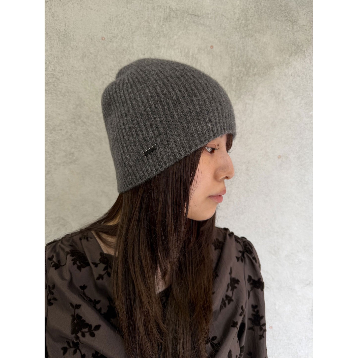 
                  
                    FOX-BLEND RIB KNIT BEANIE
                  
                