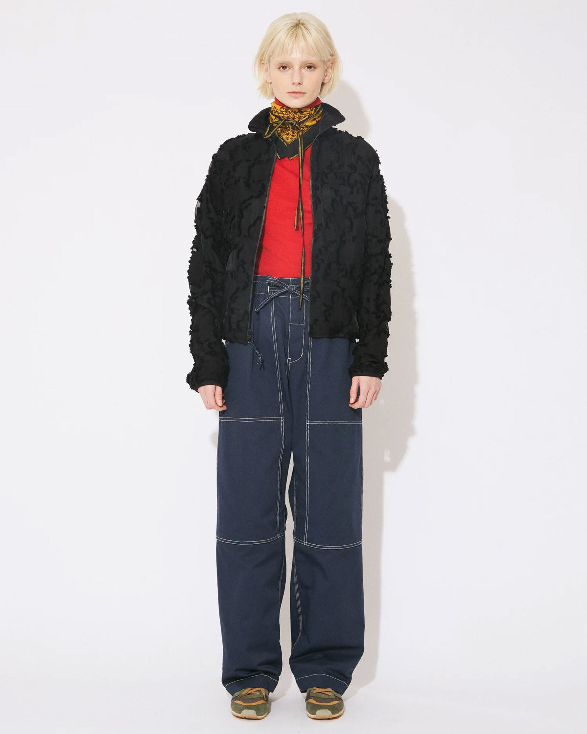 
                  
                    aloha jacquard×octa reversible blouson
                  
                