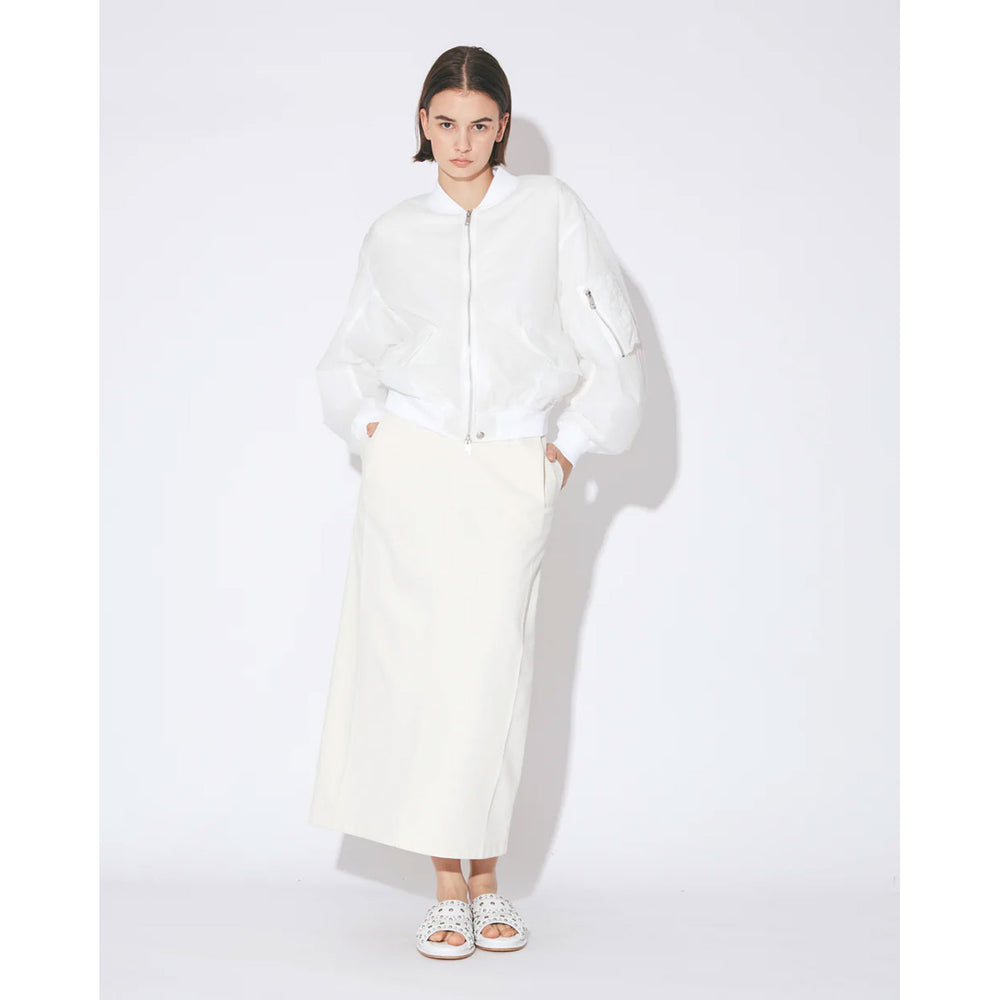 
                  
                    nylon ripstop fan shape MA-1 blouson -black-
                  
                