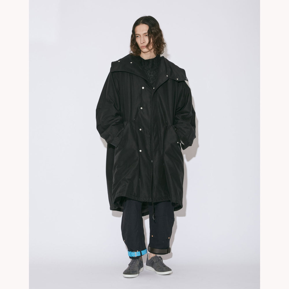 
                  
                    double-front cotton silk mods coat
                  
                