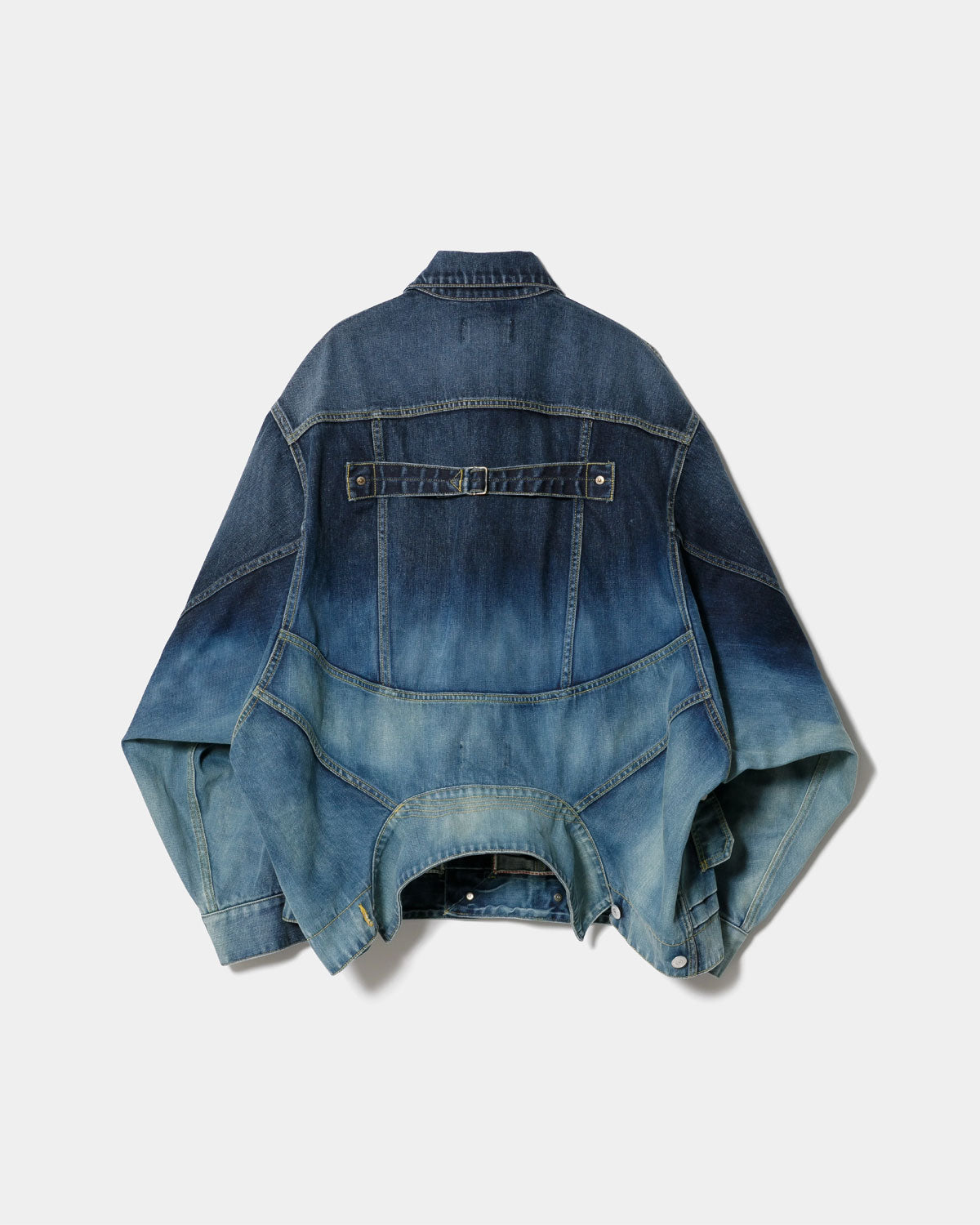 
                  
                    double-end selvedge blouson gradation
                  
                