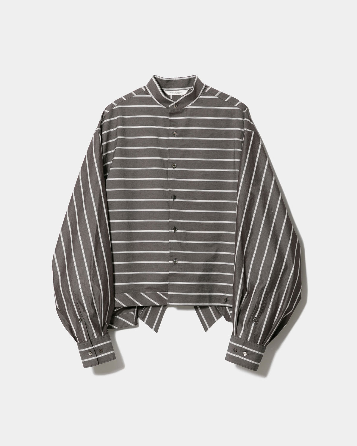 
                  
                    double-end finx stripe shirt
                  
                