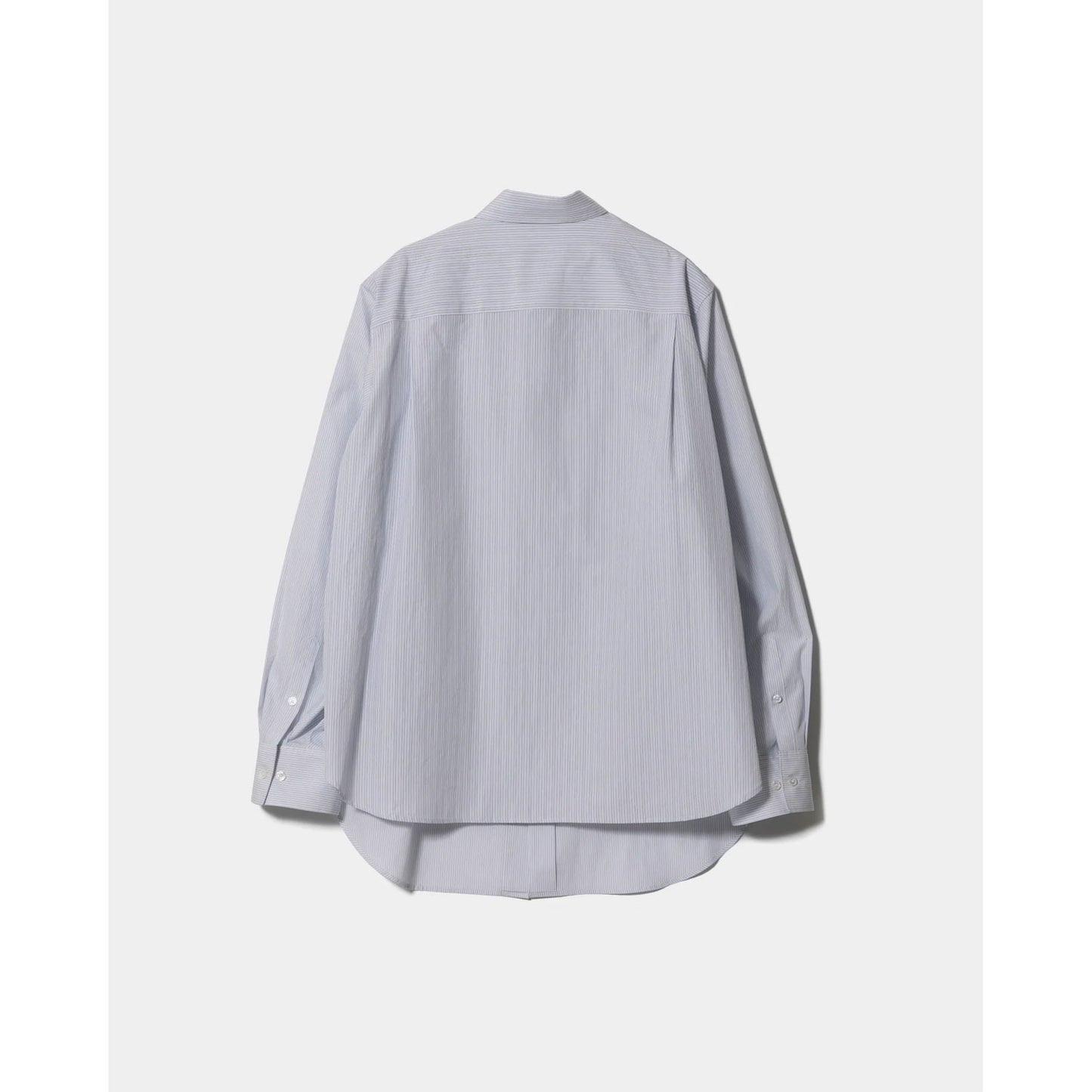 
                  
                    double-front finx stripe shirt-blue-
                  
                