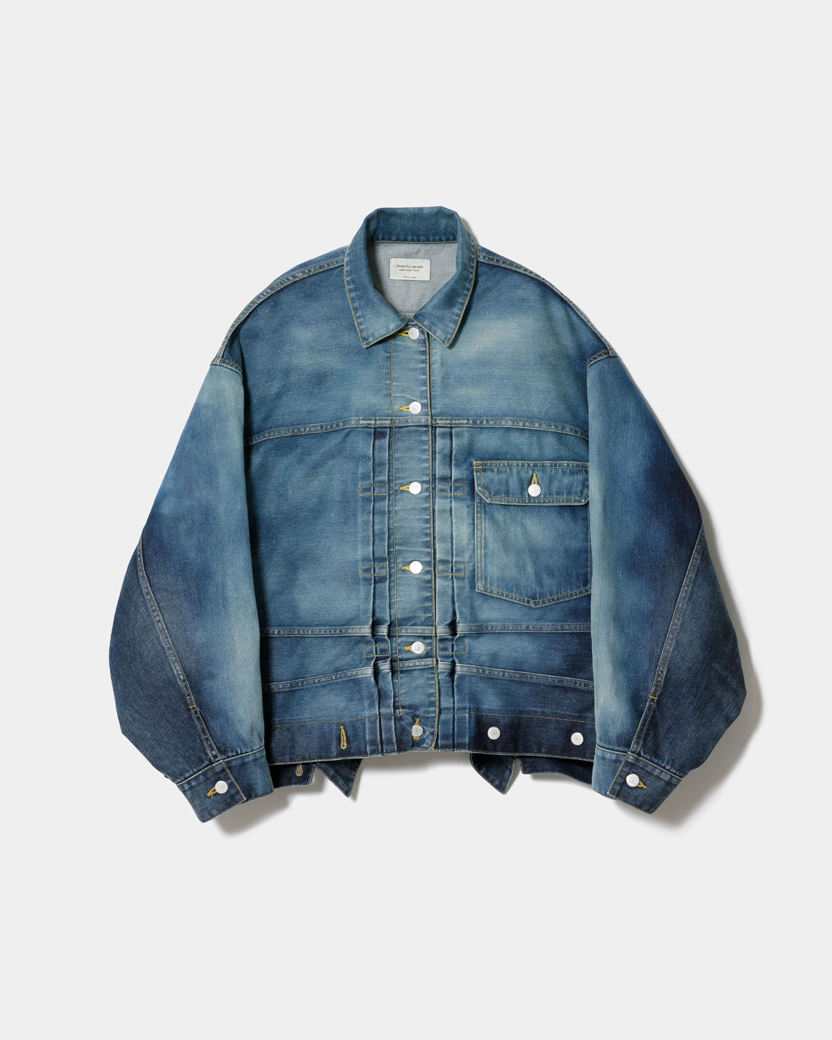 
                  
                    double-end selvedge blouson gradation
                  
                