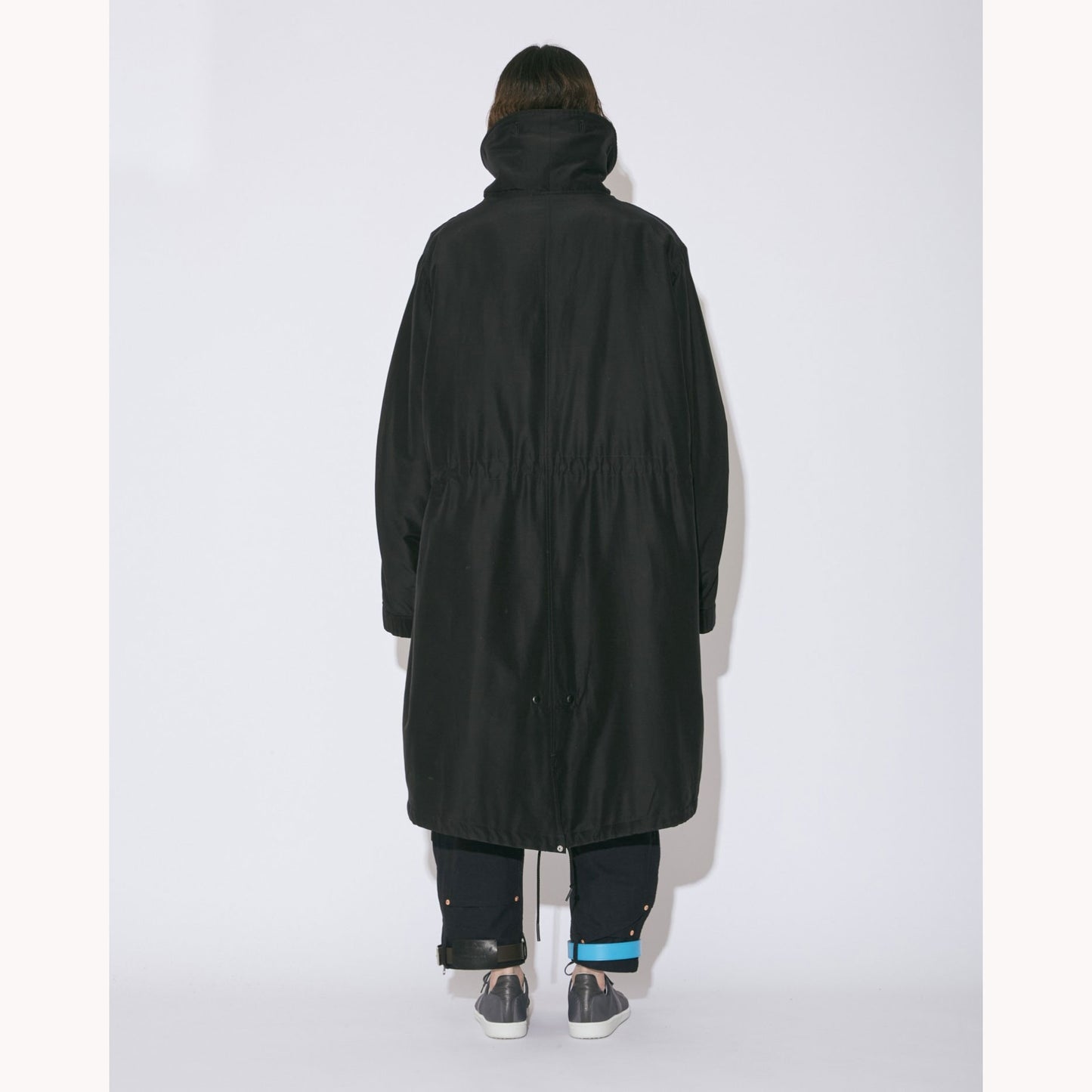 
                  
                    double-front cotton silk mods coat
                  
                