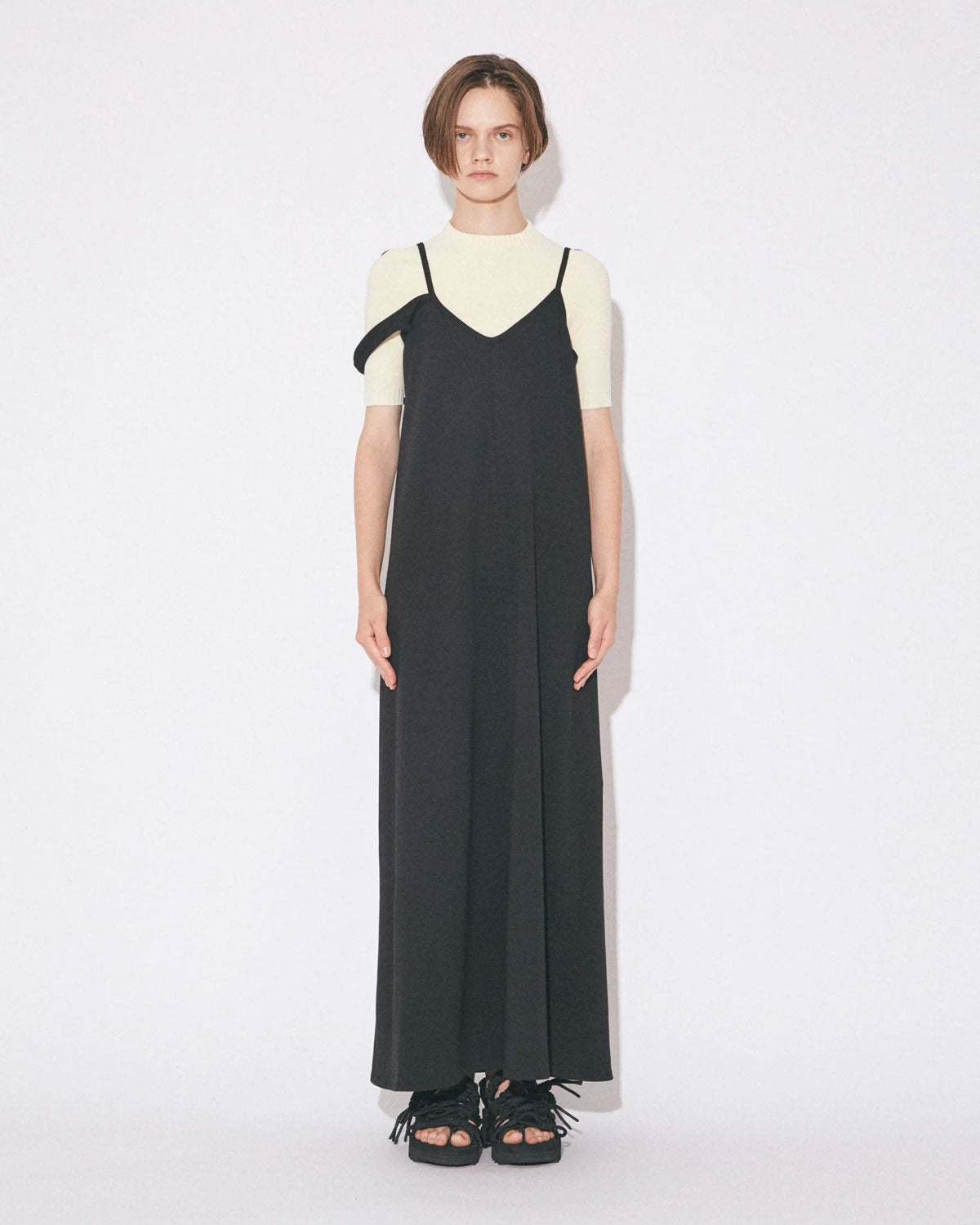 
                  
                    double-end suvin compact jersey dress
                  
                