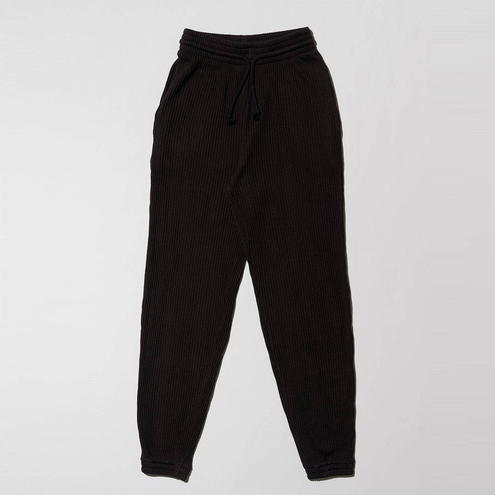 SWEAT PANTS -BLACK-