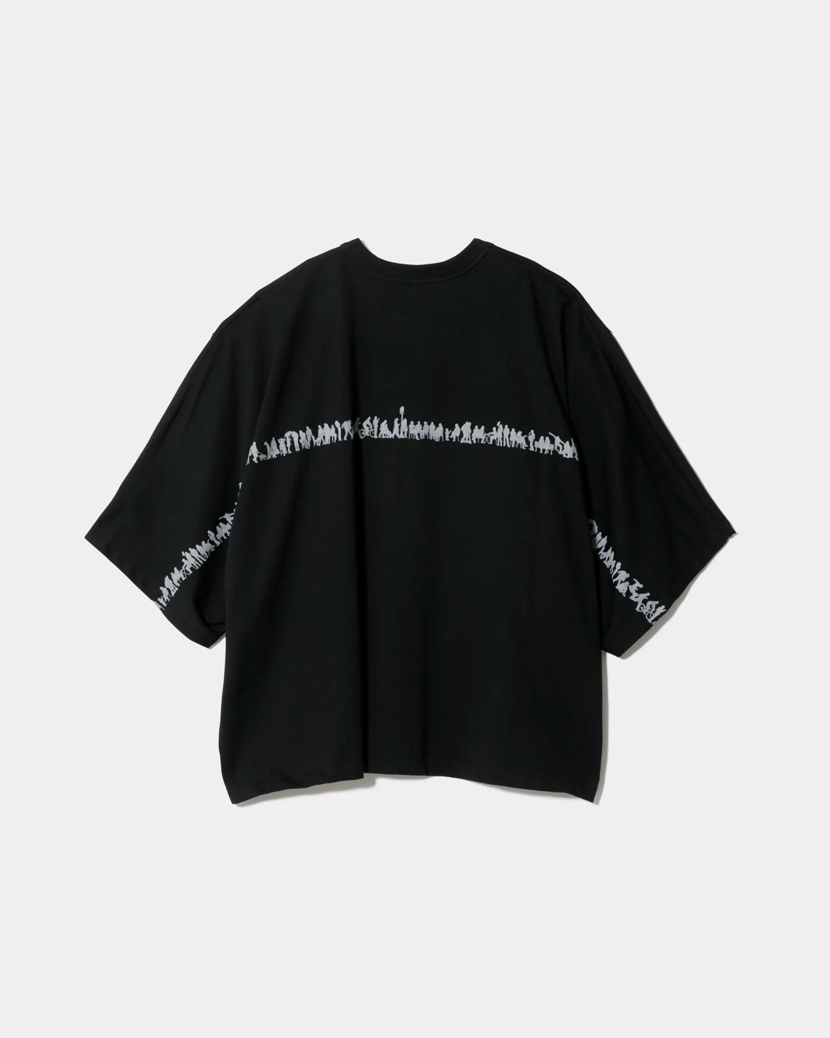 
                  
                    suvin compact jersey many little people T-black-
                  
                