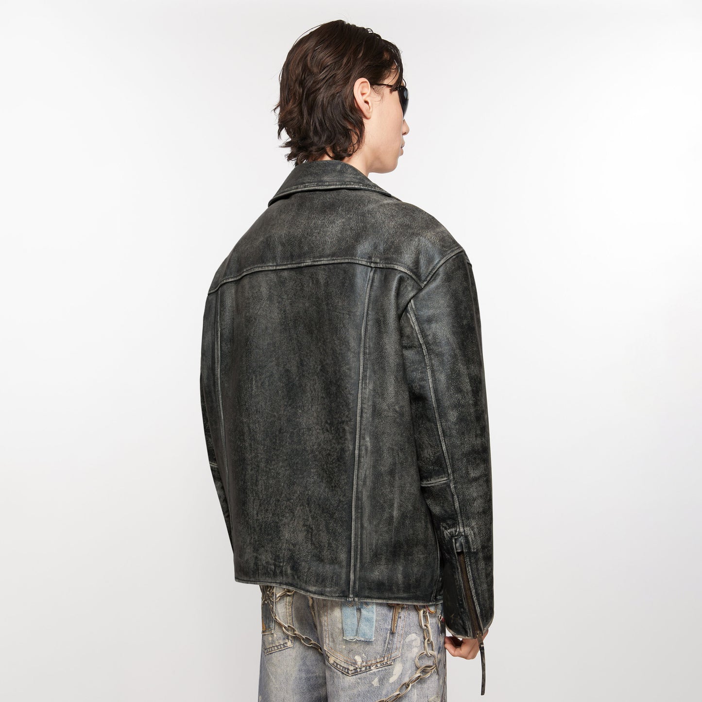 
                  
                    BIKER LEATHER JACKET
                  
                