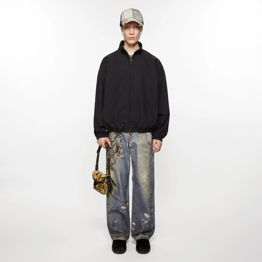 LAロゴ ジップアップジャケット ネイビー 本日限定特価】Gucci