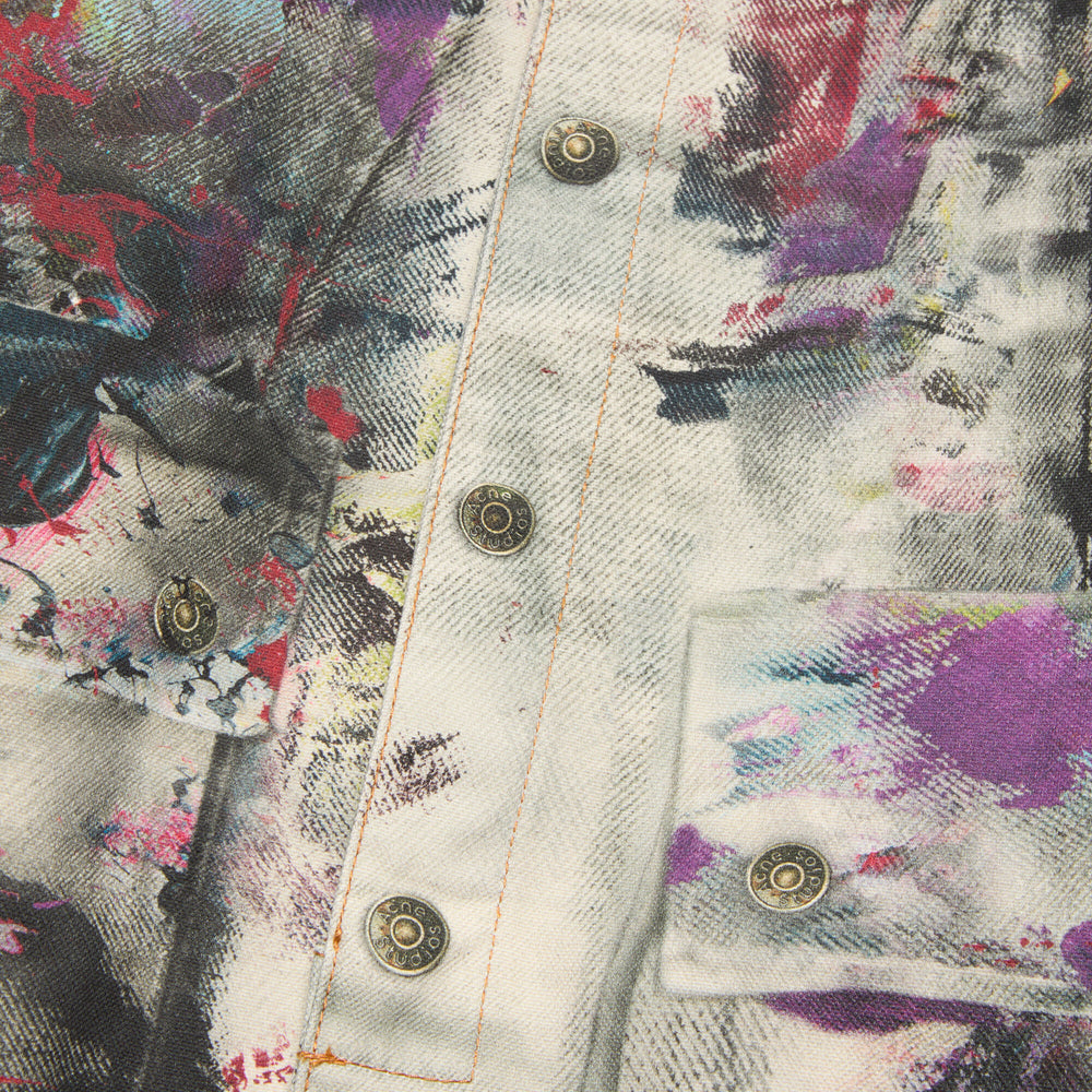 JACKET TROMPE L'OEIL PRINT – OBLIGE