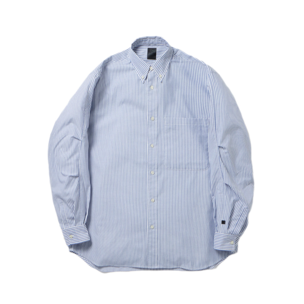 TECH BUTTON DOWN SHIRT L/S STRIPE