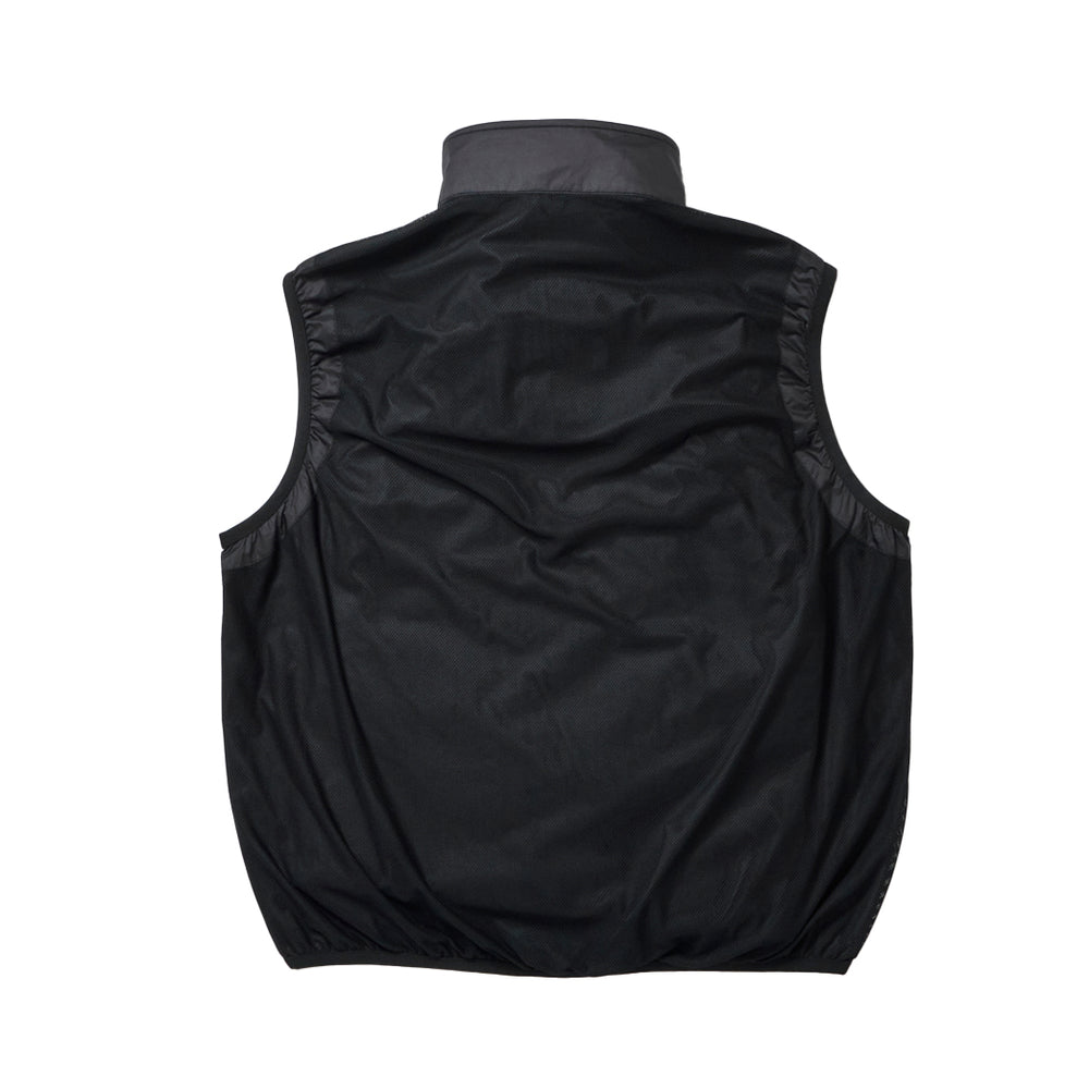 トップス TECH REVERSIBLE WIND SHIELD VEST BLACK/L TECH REVERSIBLE WIND SHIELD VEST – OBLIGE