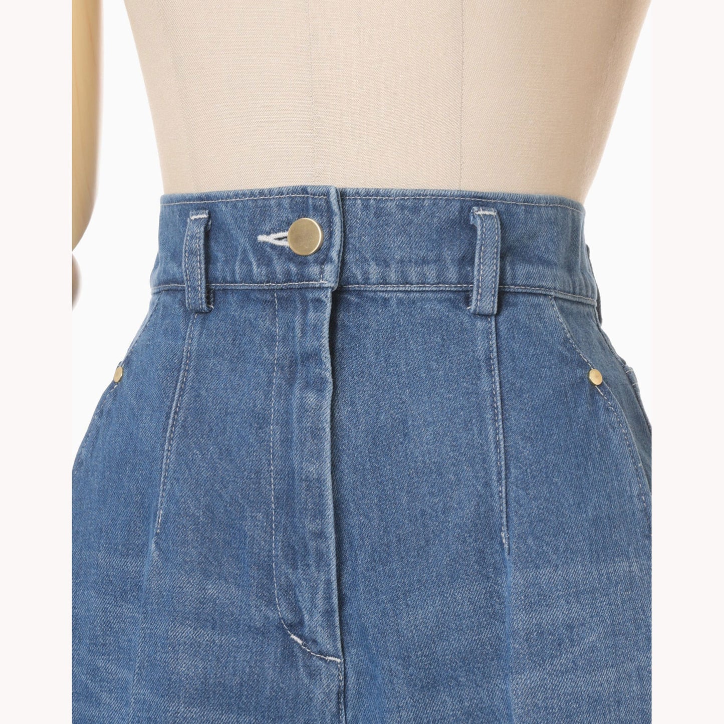 
                  
                    High Waisted Flare Jeans - blue
                  
                